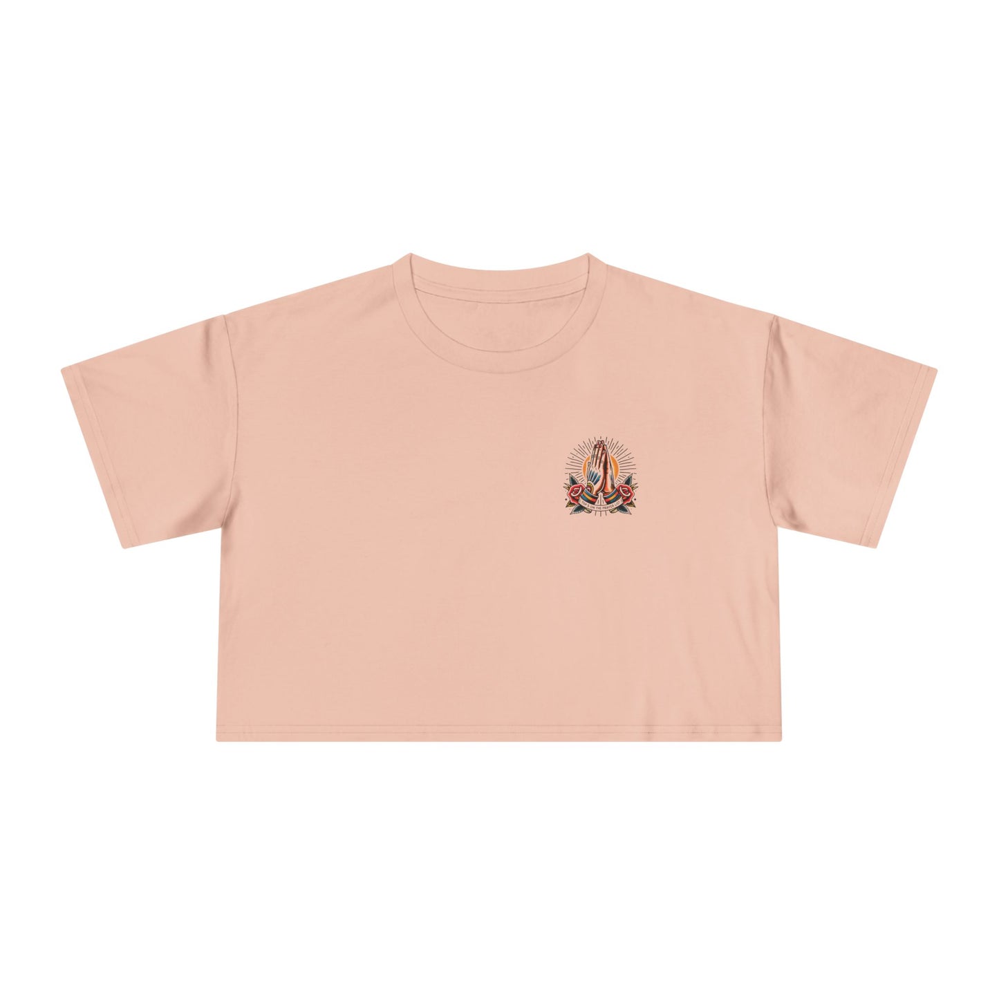 Top 5 on the Prayer List – Cropped & Cursed Women's Tee