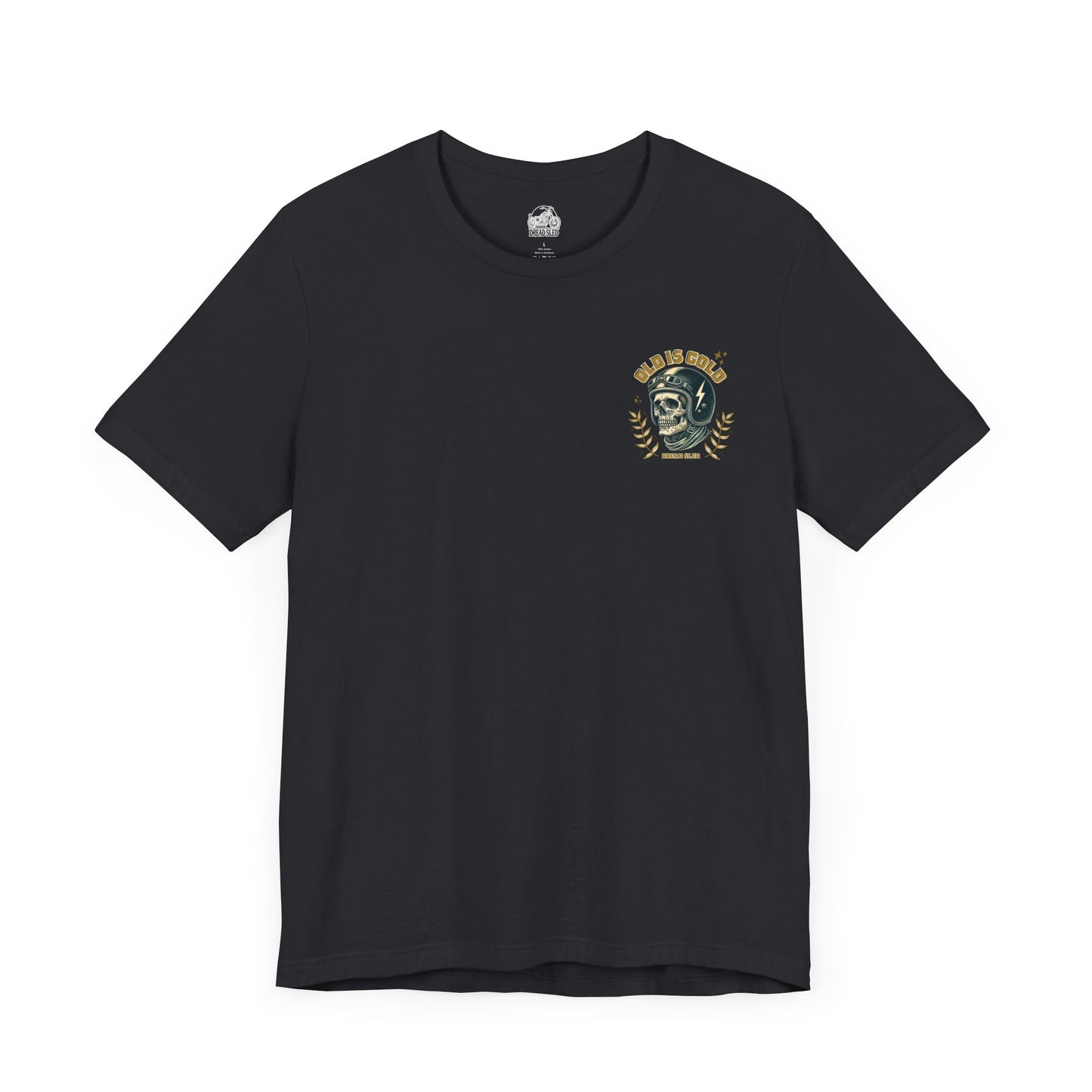 'Old is Gold' Vintage Skull Graphic Tee