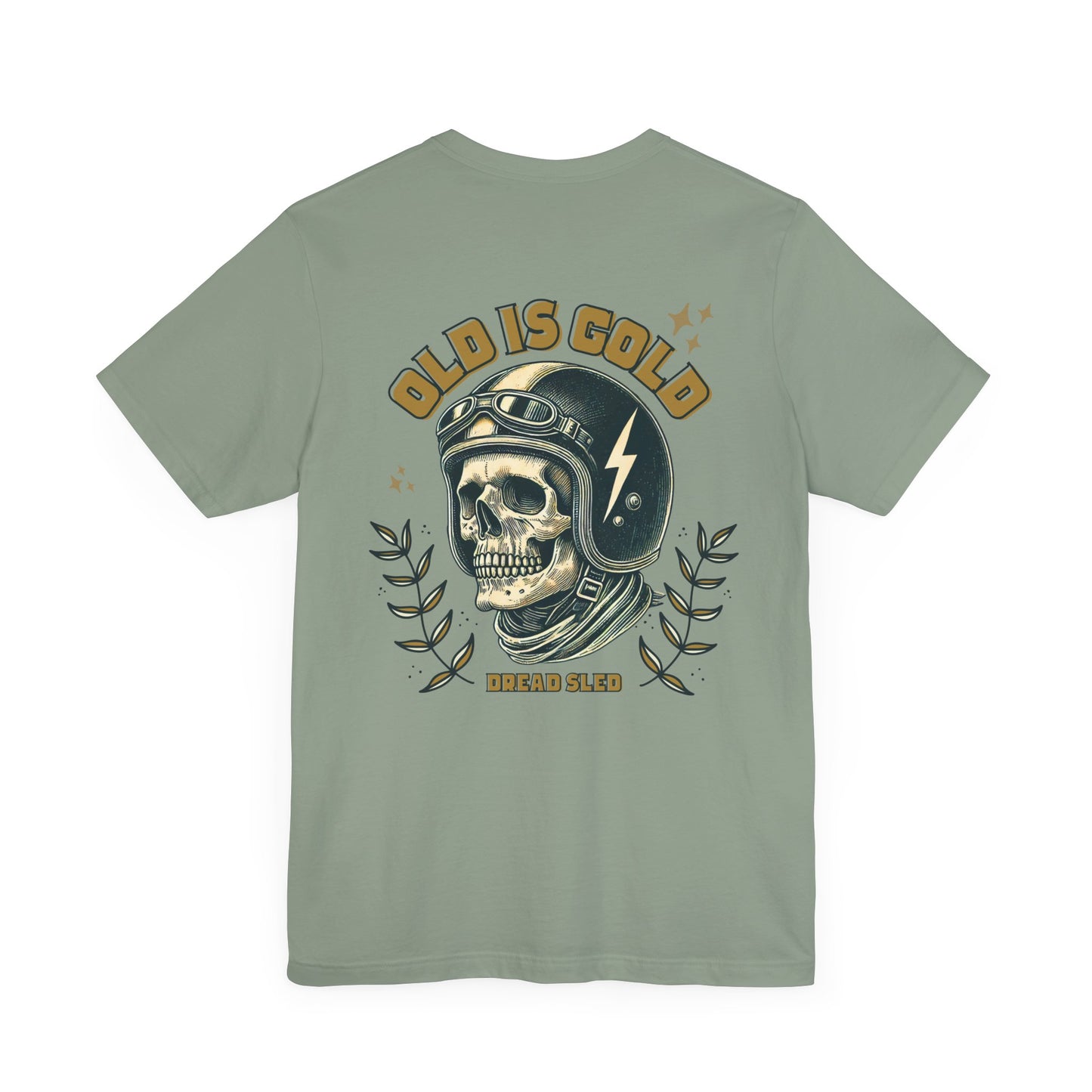 'Old is Gold' Vintage Skull Graphic Tee