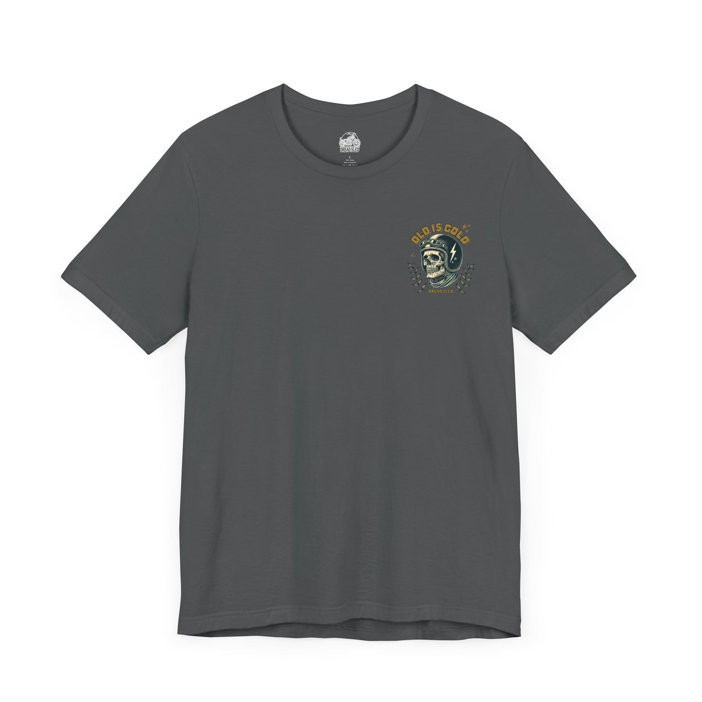 'Old is Gold' Vintage Skull Graphic Tee