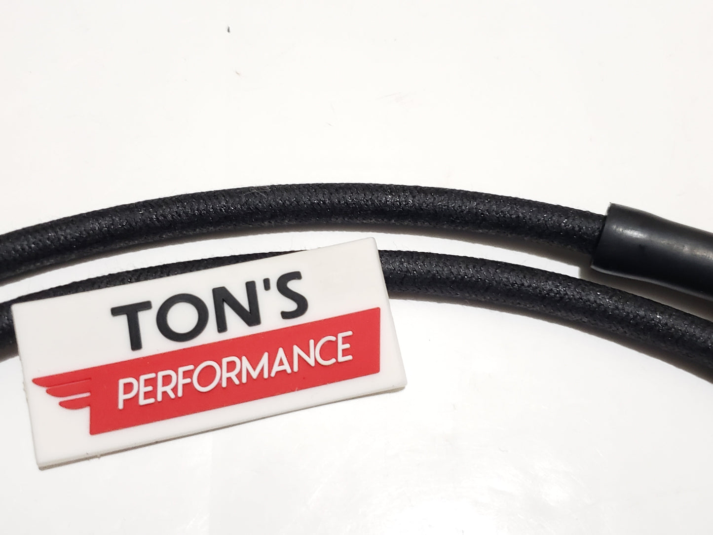 Cloth Braided Plug Wires Harley Dyna Softail 1991 - 1998 / PAIR OF REPLACEMENT OEM LENGTH WIRES