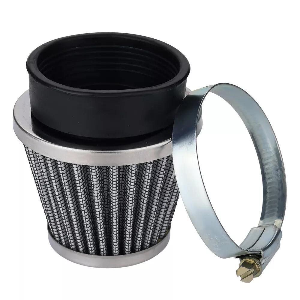 2pcs Hipa 54mm Air Filters Chrome Cone for Suzuki GS1000 GS750 GT550 GS700 GS850 Kawasaki Yamaha Honda