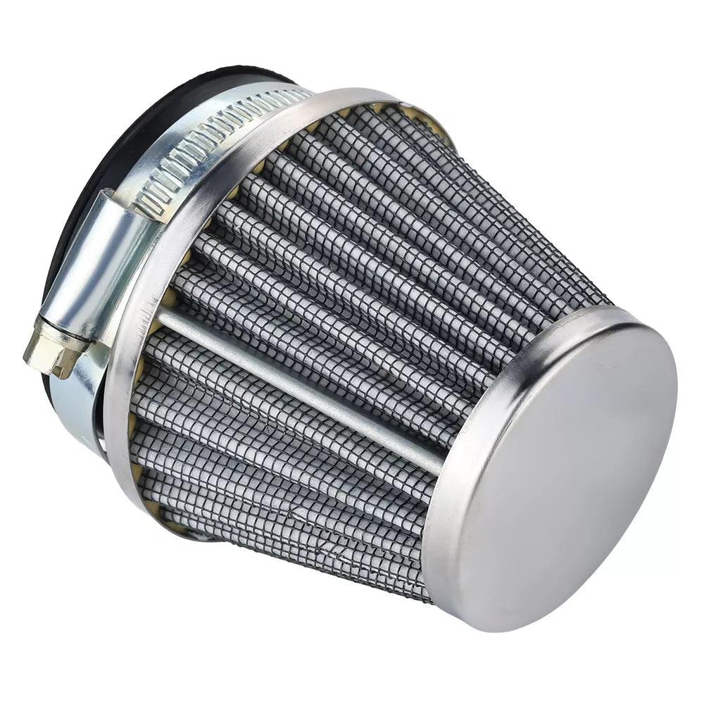 2pcs Hipa 54mm Air Filters Chrome Cone for Suzuki GS1000 GS750 GT550 GS700 GS850 Kawasaki Yamaha Honda