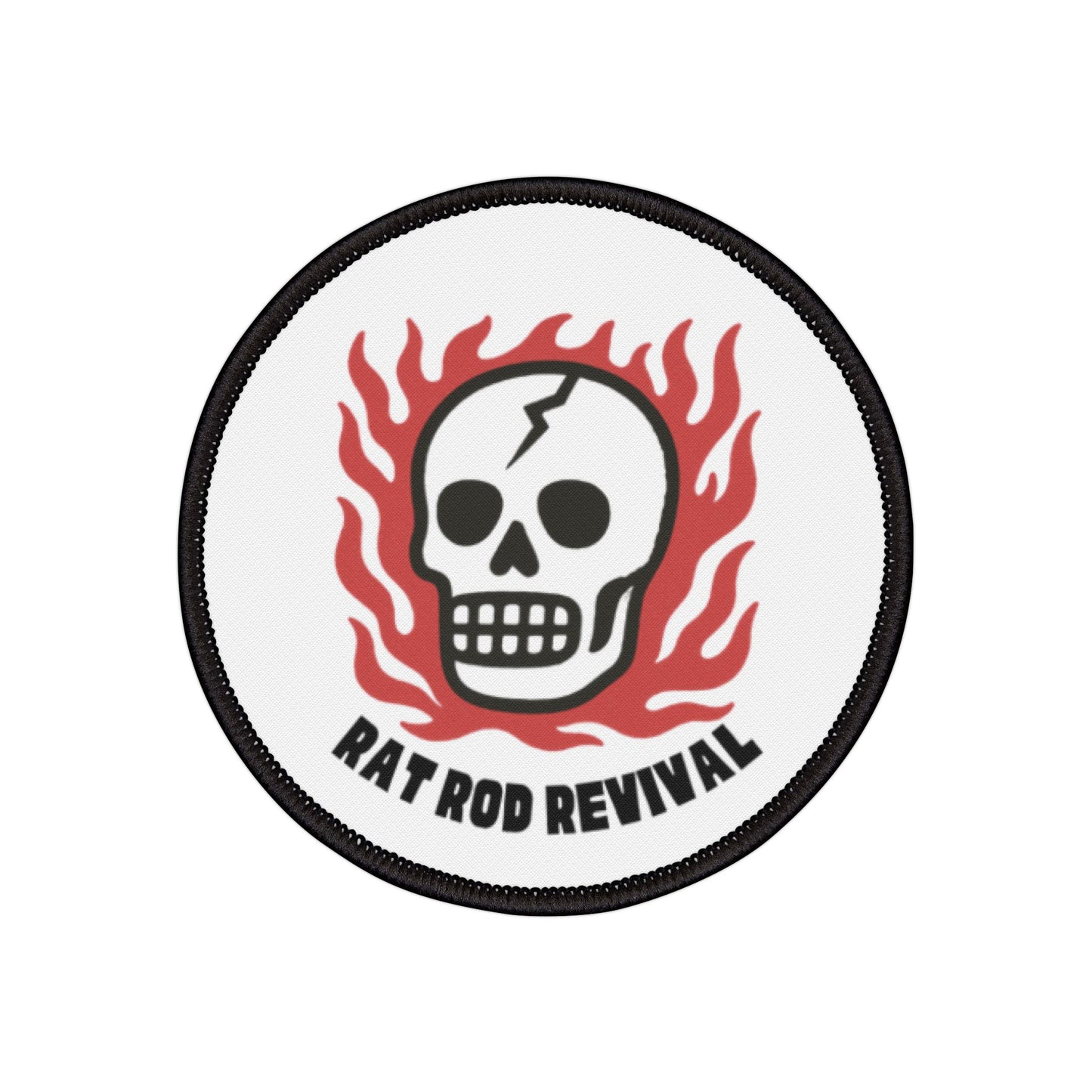 Rat Rod Revival Iron On Patch