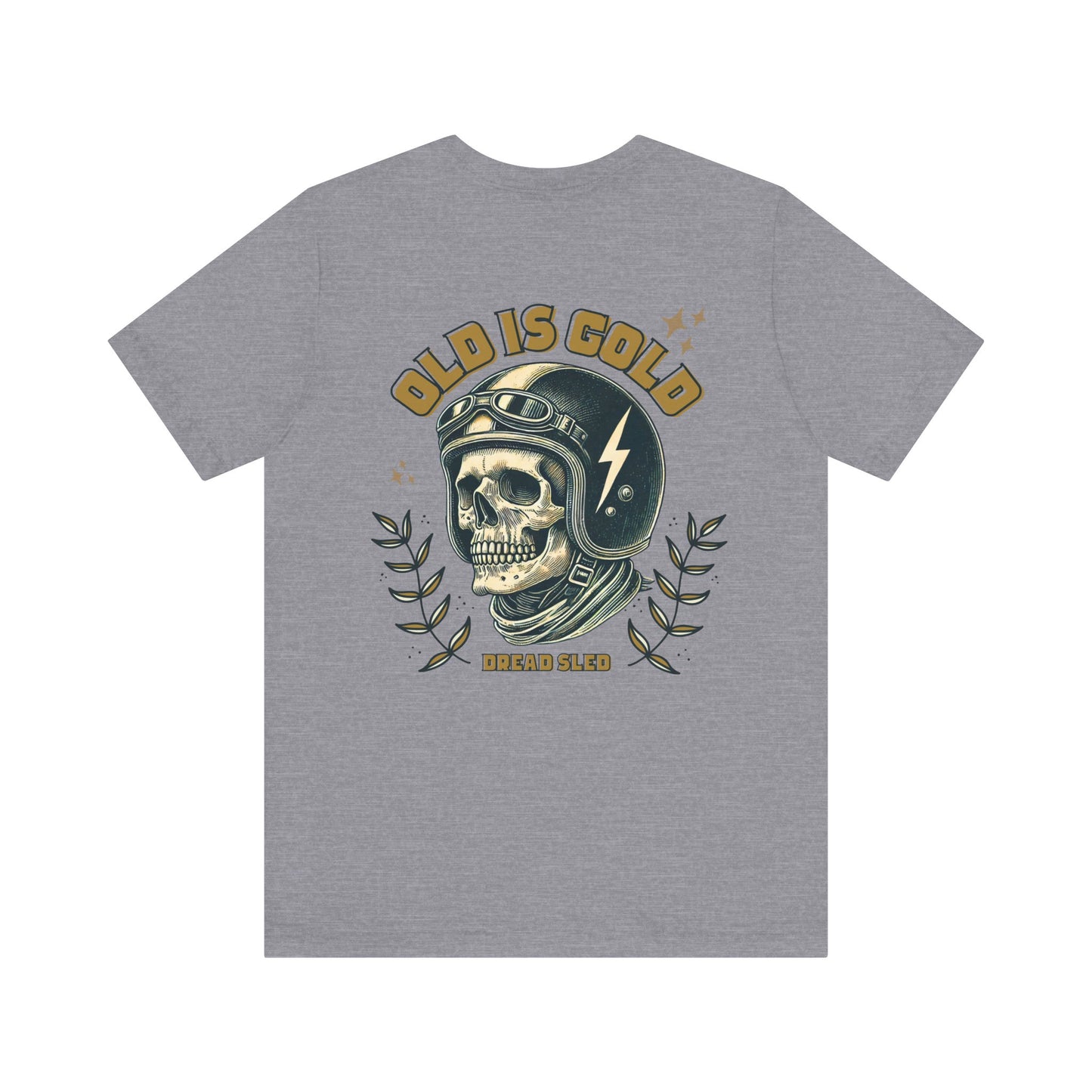 'Old is Gold' Vintage Skull Graphic Tee