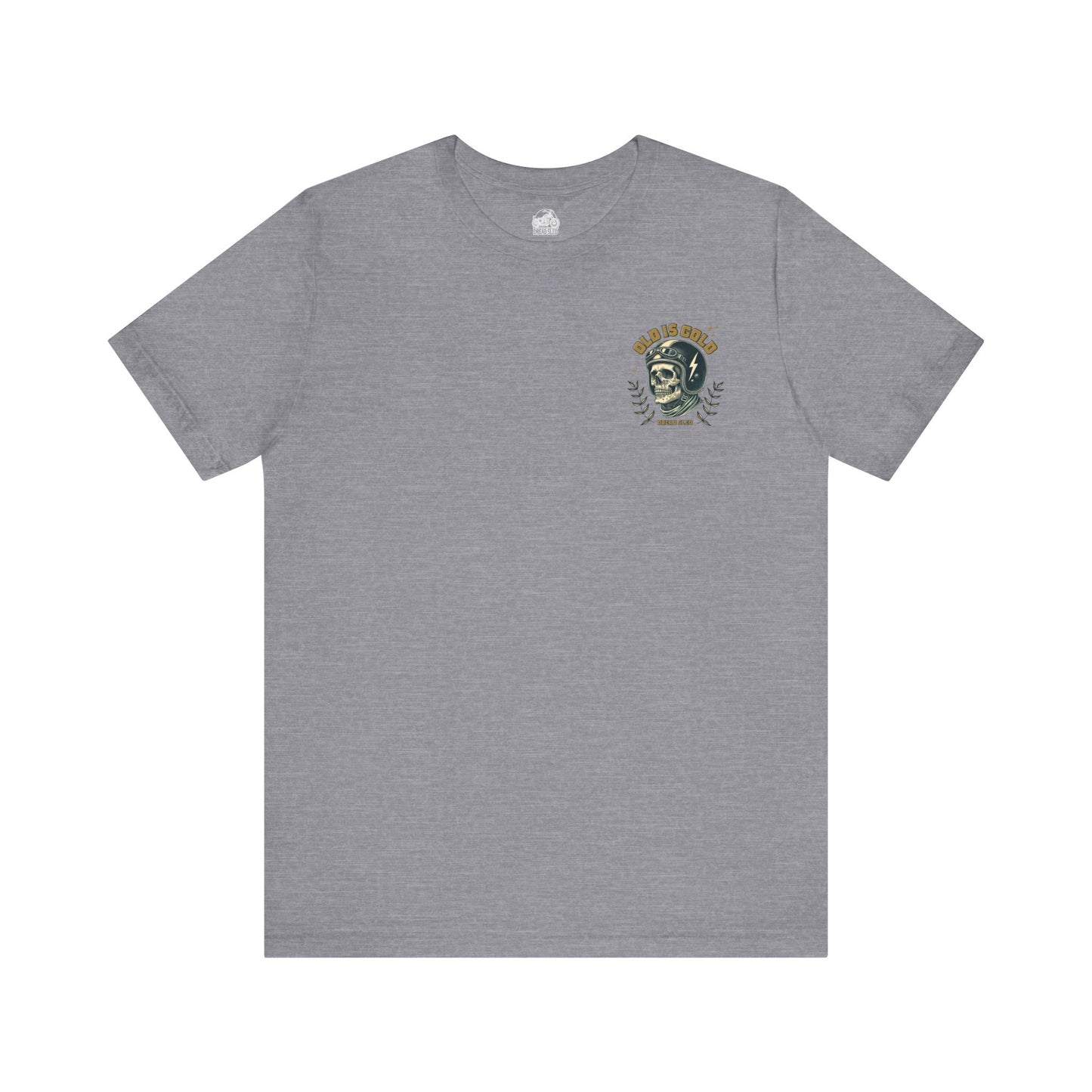 'Old is Gold' Vintage Skull Graphic Tee