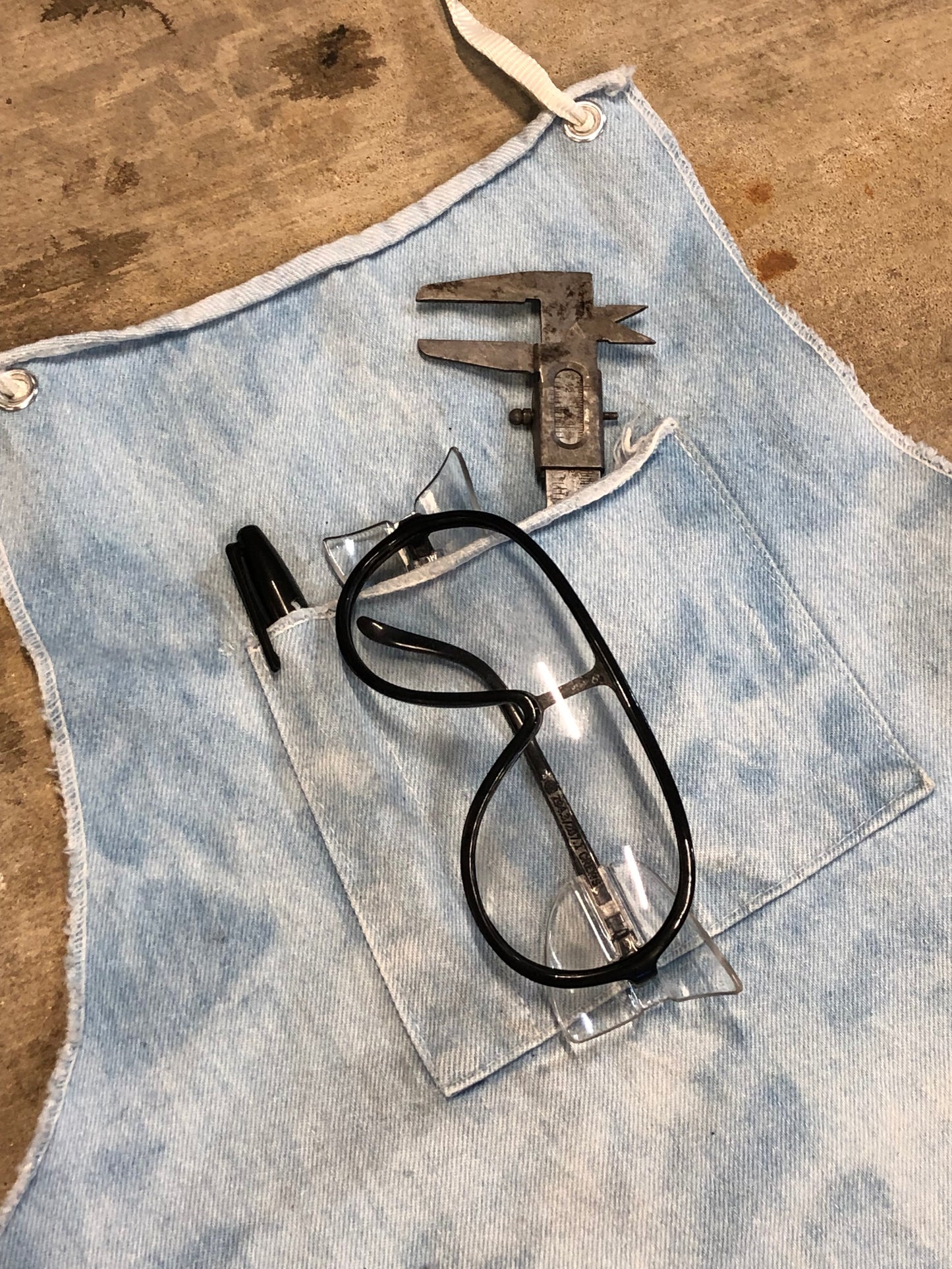 Distressed Denim Apron | Limited Run