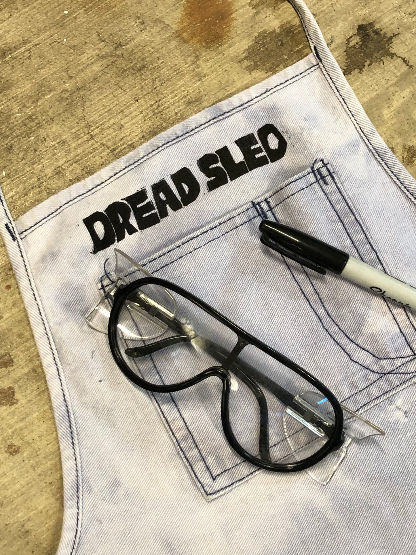 Distressed Denim Apron | Limited Run