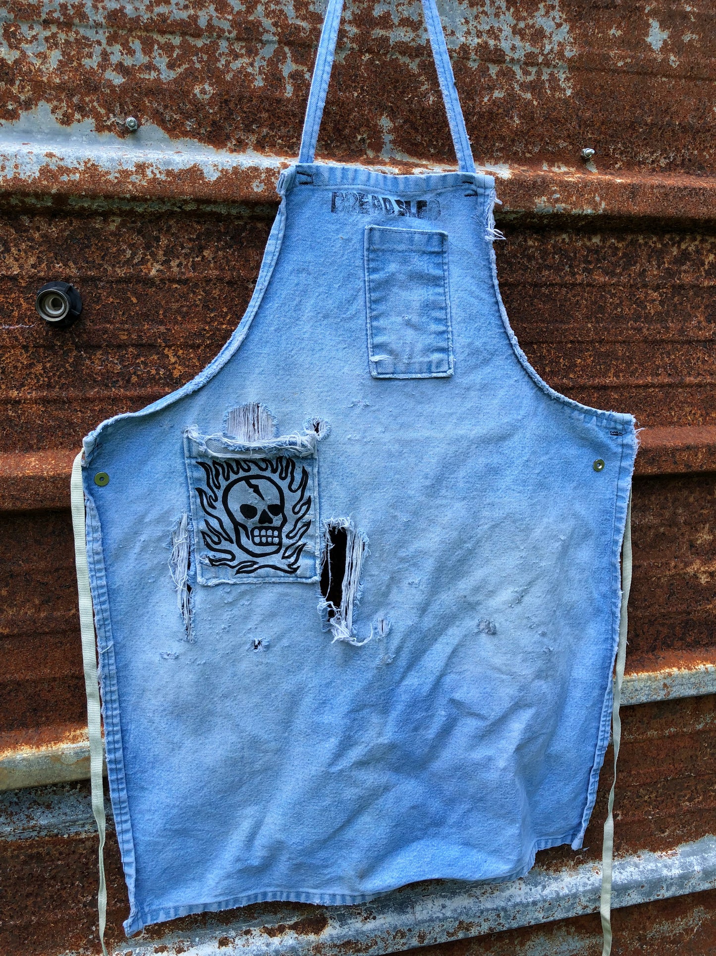 Distressed Denim Apron | Limited Run