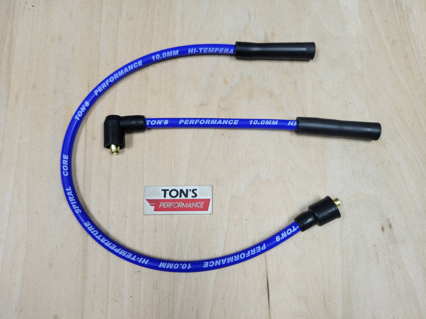 Ton's Performance Silicone 10mm Plug Wires Harley Sportster 1988 - 2003 / OEM Replacement