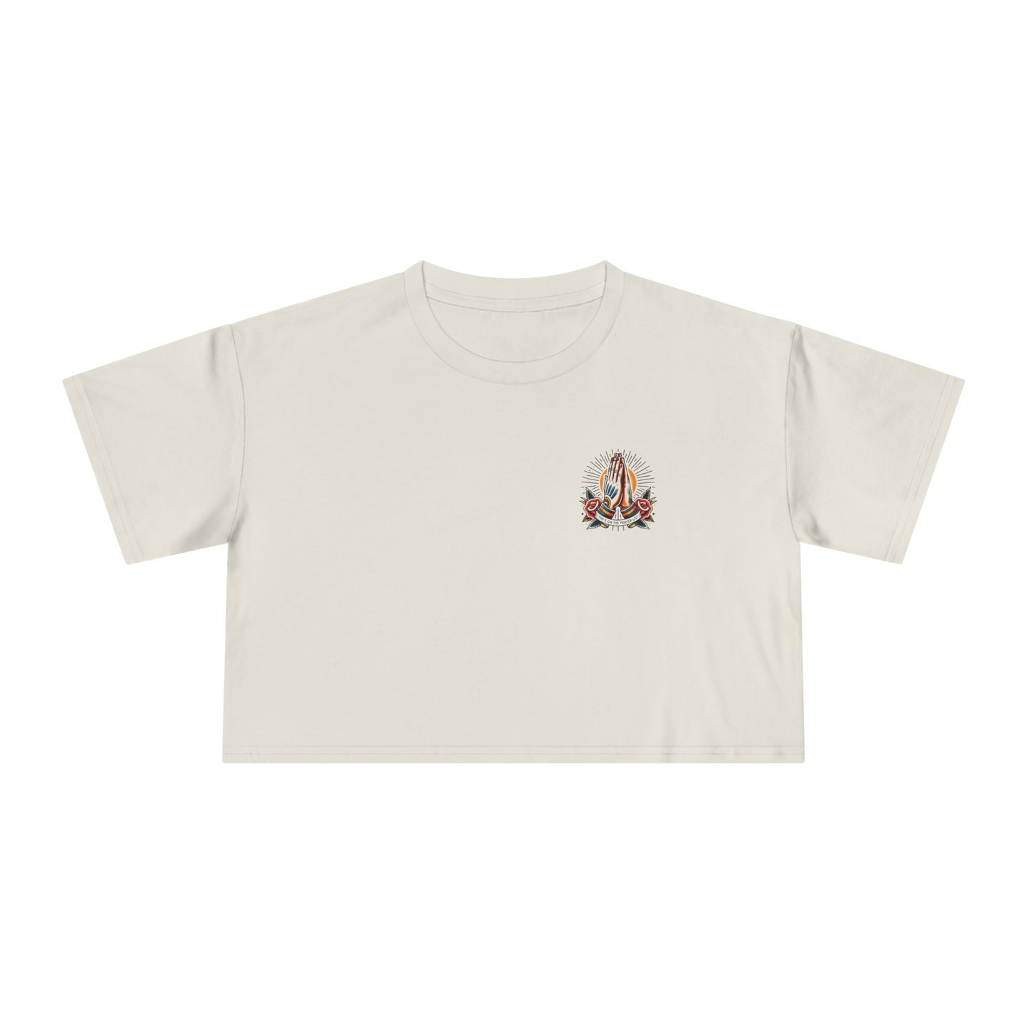Top 5 on the Prayer List – Cropped & Cursed Women's Tee