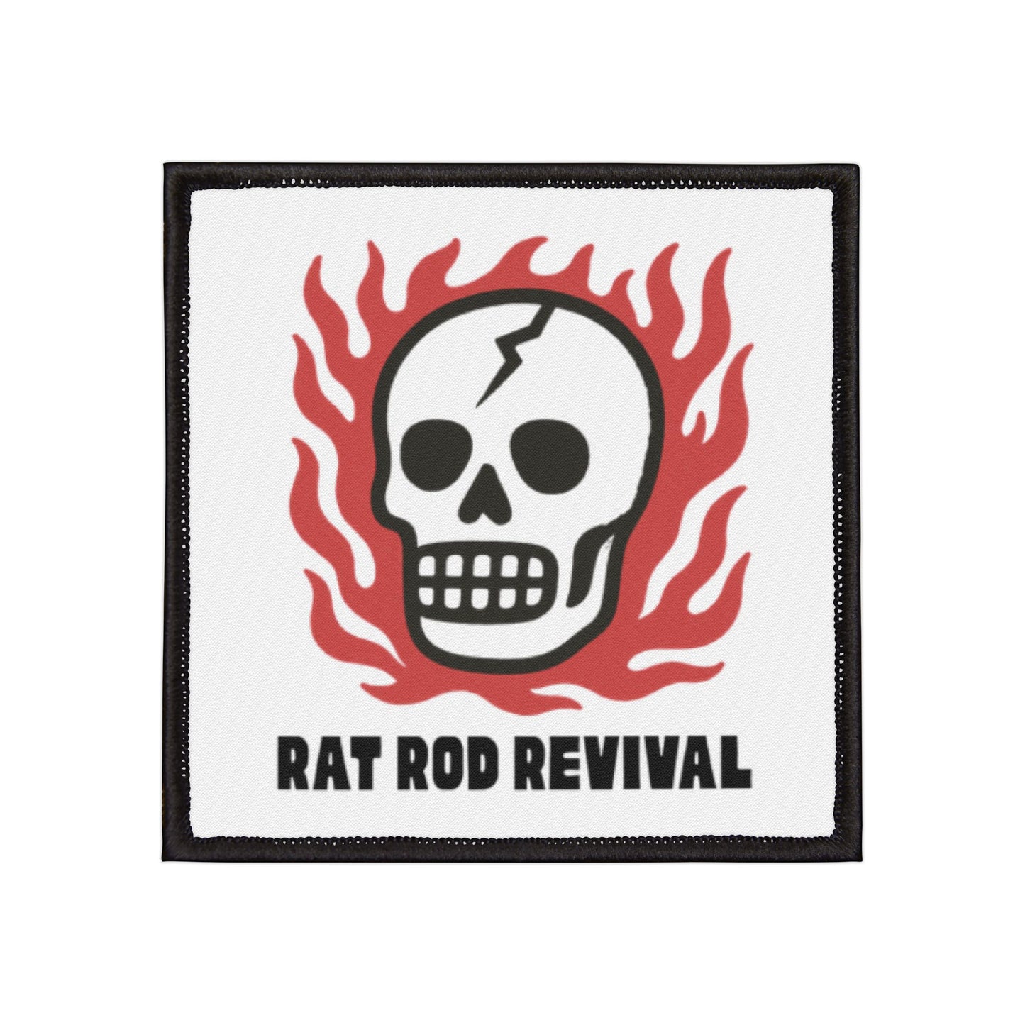 Rat Rod Revival Iron On Patch