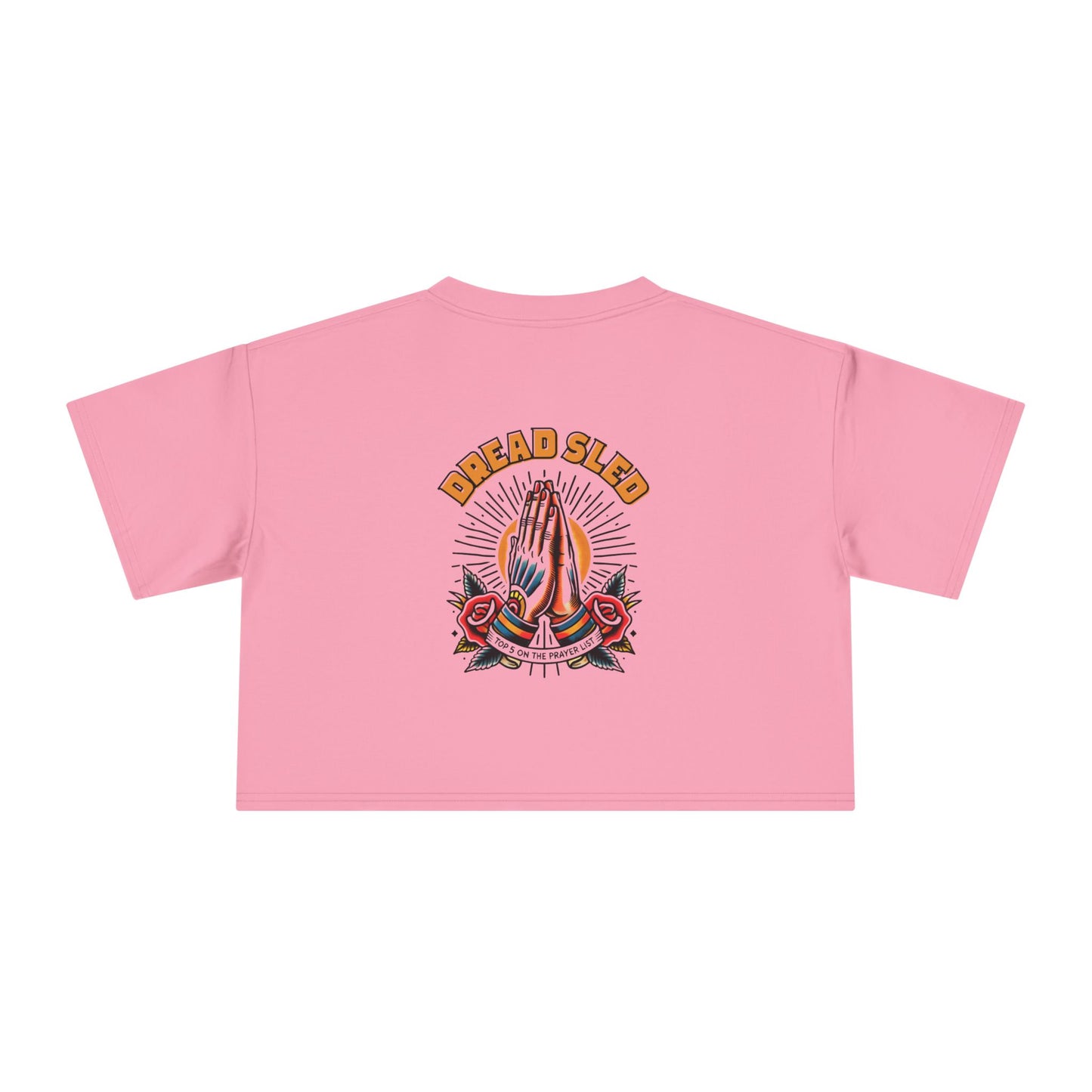 Top 5 on the Prayer List – Cropped & Cursed Women's Tee