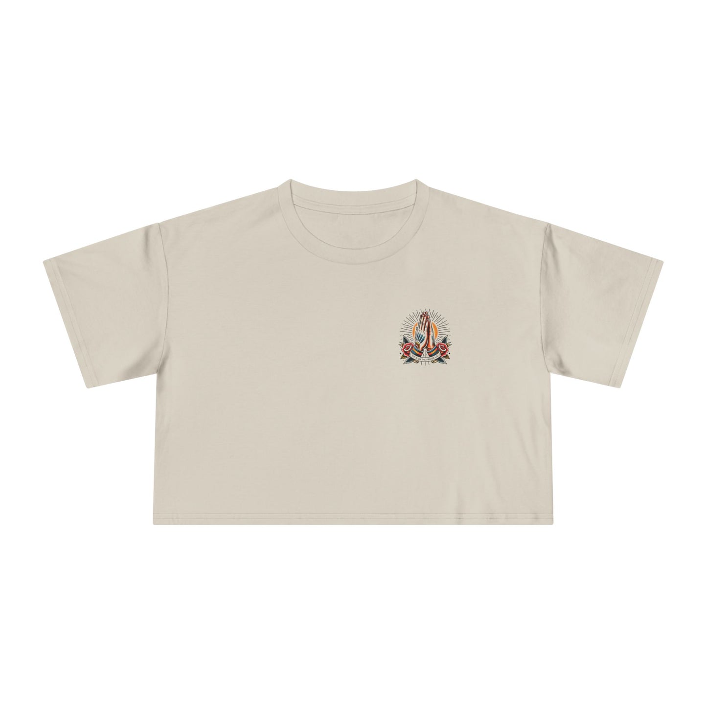 Top 5 on the Prayer List – Cropped & Cursed Women's Tee