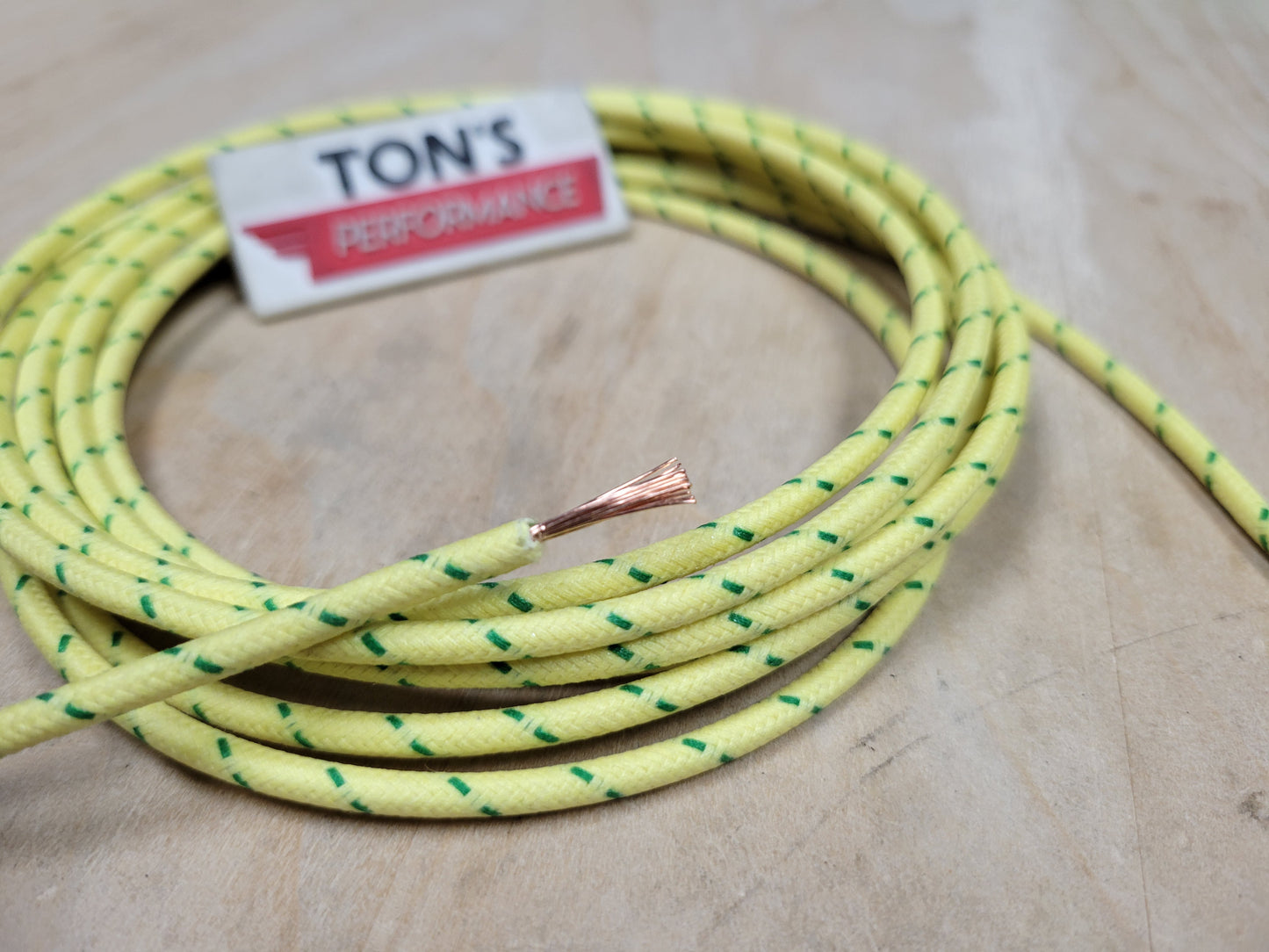14 Gauge Cloth Braided Primary Wire [Sold By The Foot]