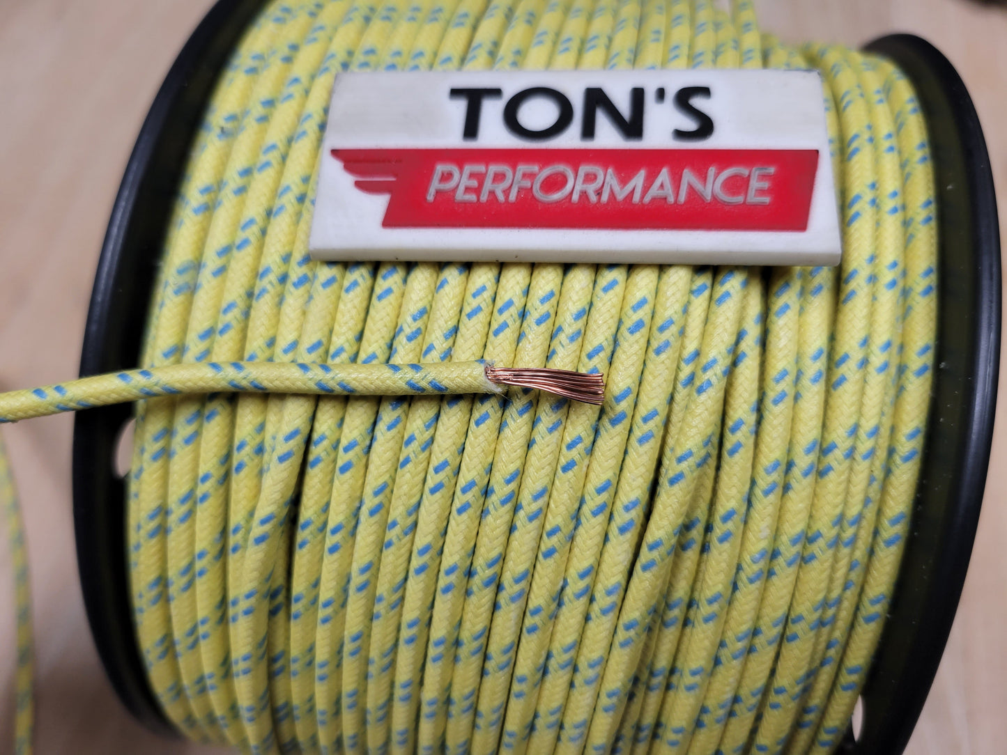 14 Gauge Cloth Braided Primary Wire [Sold By The Foot]