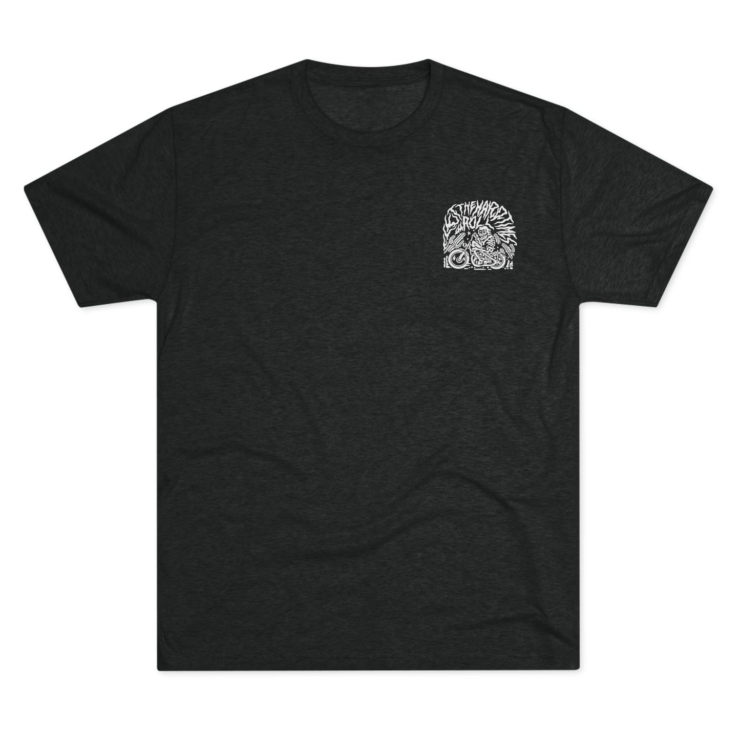 Let The Hard Times Roll | Tri-Blend Tee | Dread Sled Motorcycle Apparel