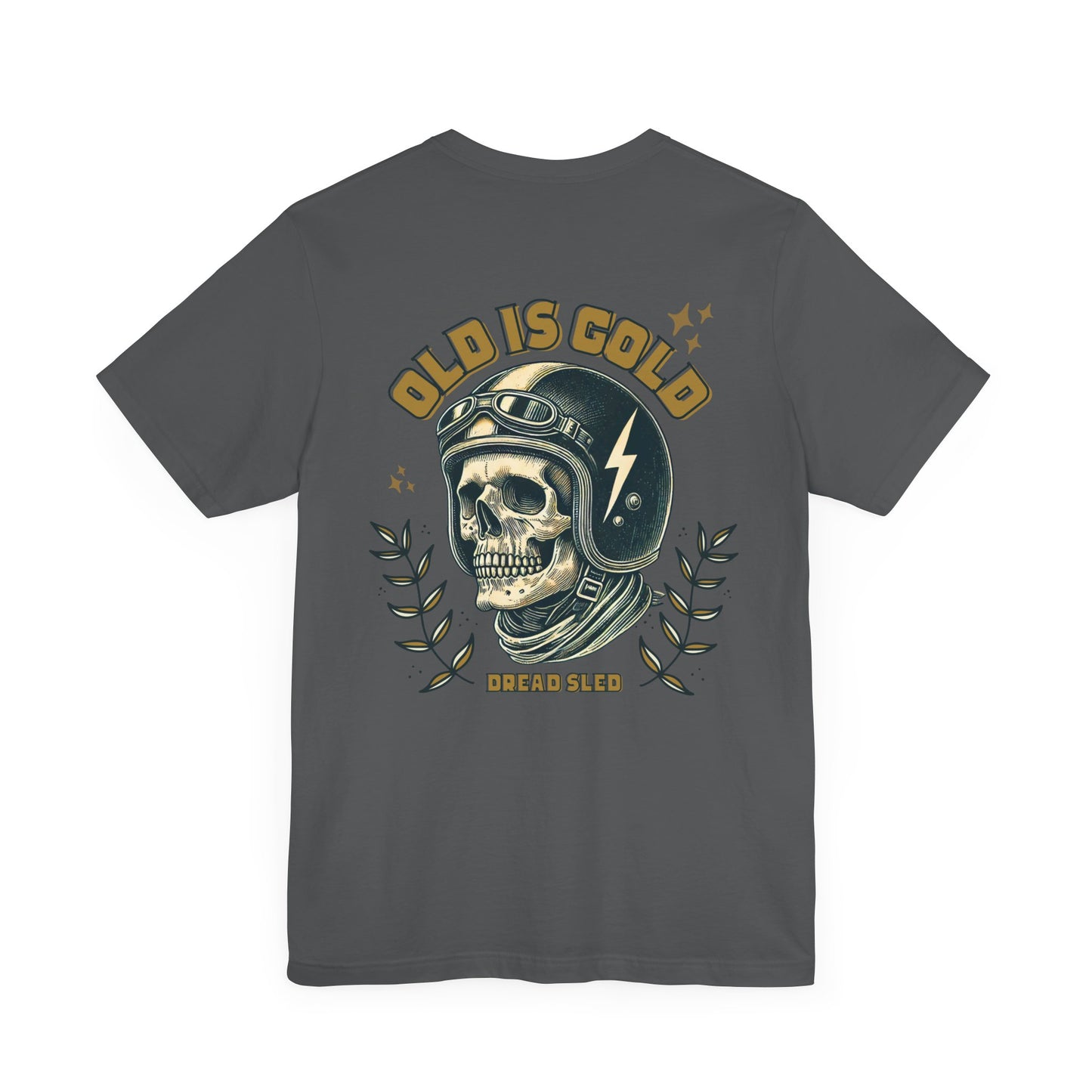 'Old is Gold' Vintage Skull Graphic Tee