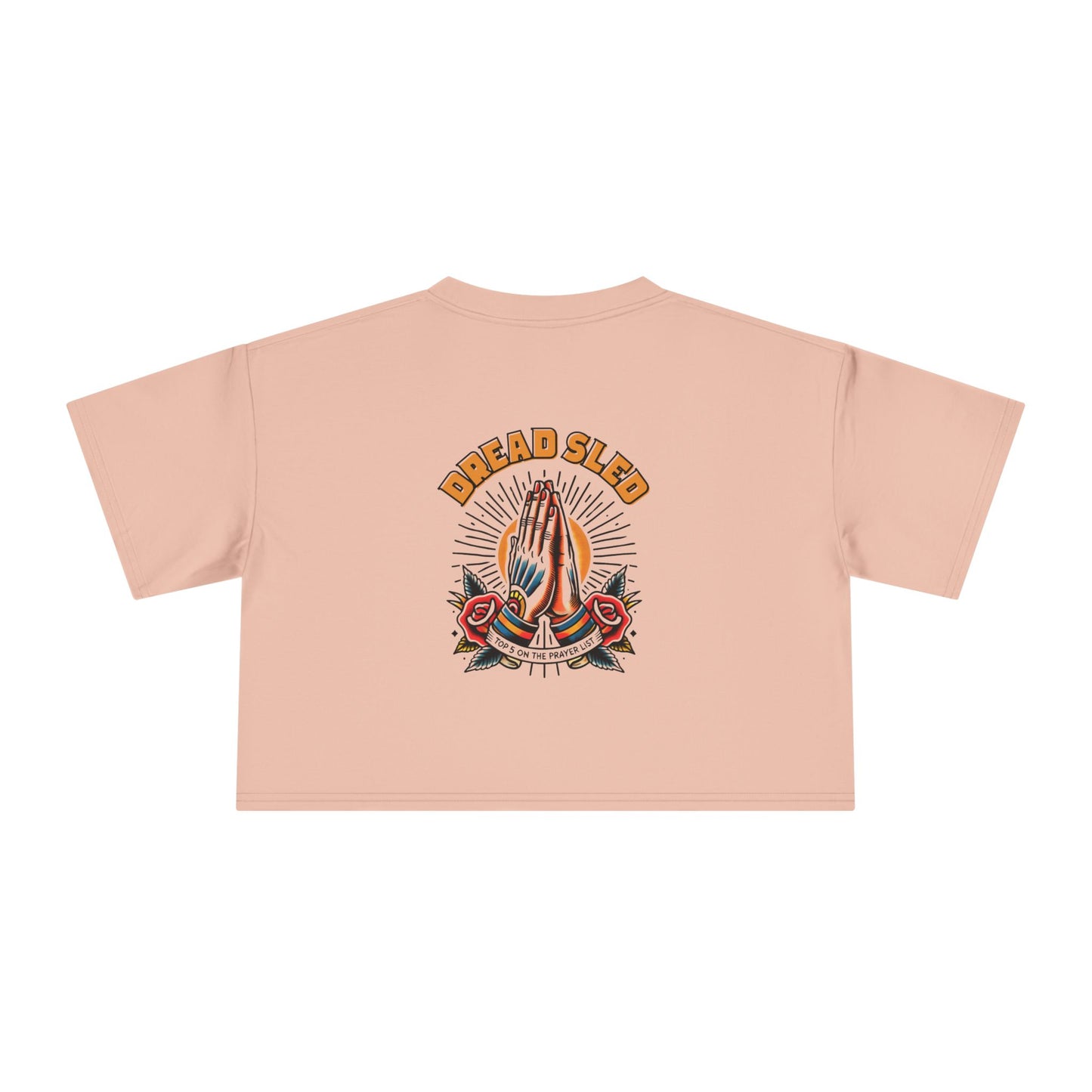 Top 5 on the Prayer List – Cropped & Cursed Women's Tee