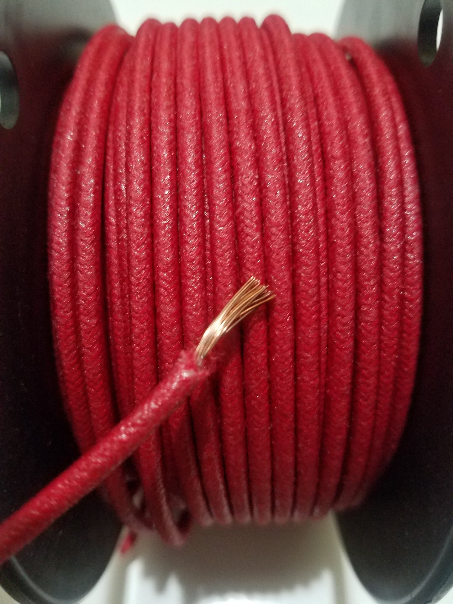 18 Gauge Cloth Braided Primary Wire [Sold By The Foot]