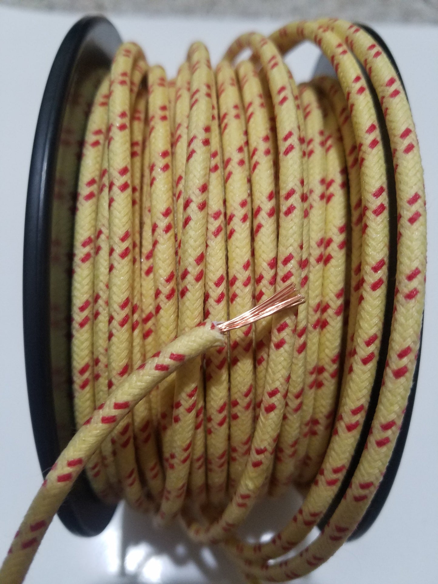 10 Gauge Cloth Braided Primary Wire [Sold By The Foot]