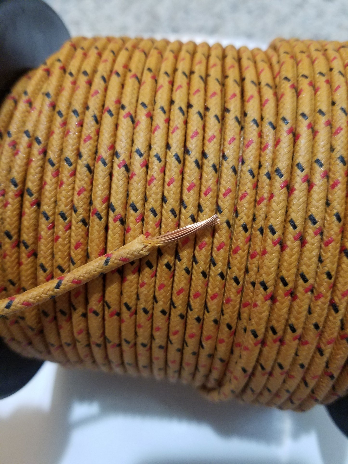 10 Gauge Cloth Braided Primary Wire [Sold By The Foot]