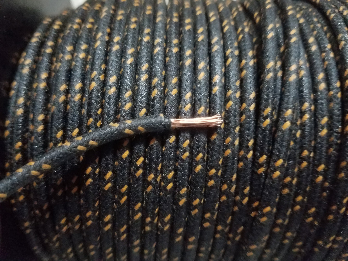 14 Gauge Cloth Braided Primary Wire [Sold By The Foot]