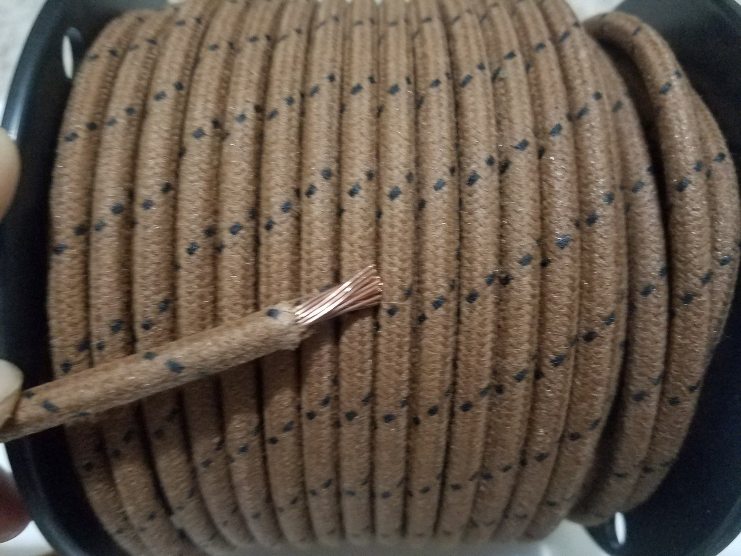 10 Gauge Cloth Braided Primary Wire [Sold By The Foot]