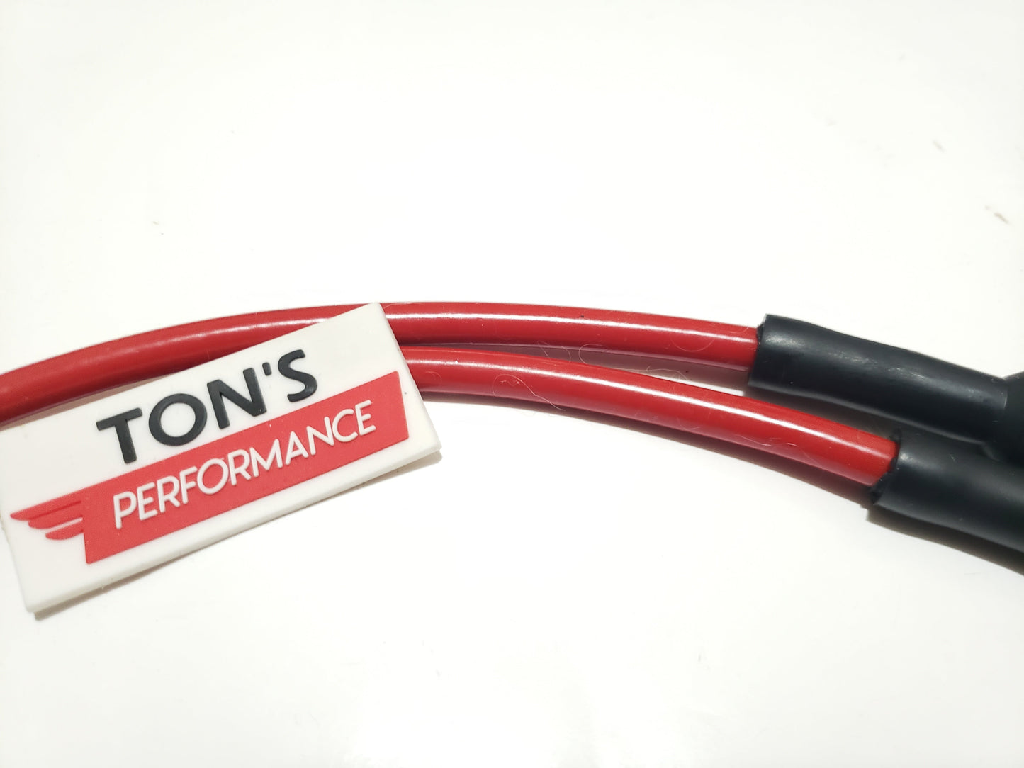 Ton's 8mm Spark Plug Wires - Harley Dyna Softail 1999 - 2017 / PAIR OF REPLACEMENT OEM LENGTH WIRES