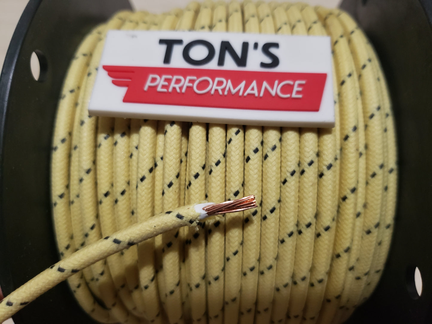 12 Gauge Cloth Braided Primary Wire [Sold By The Foot]