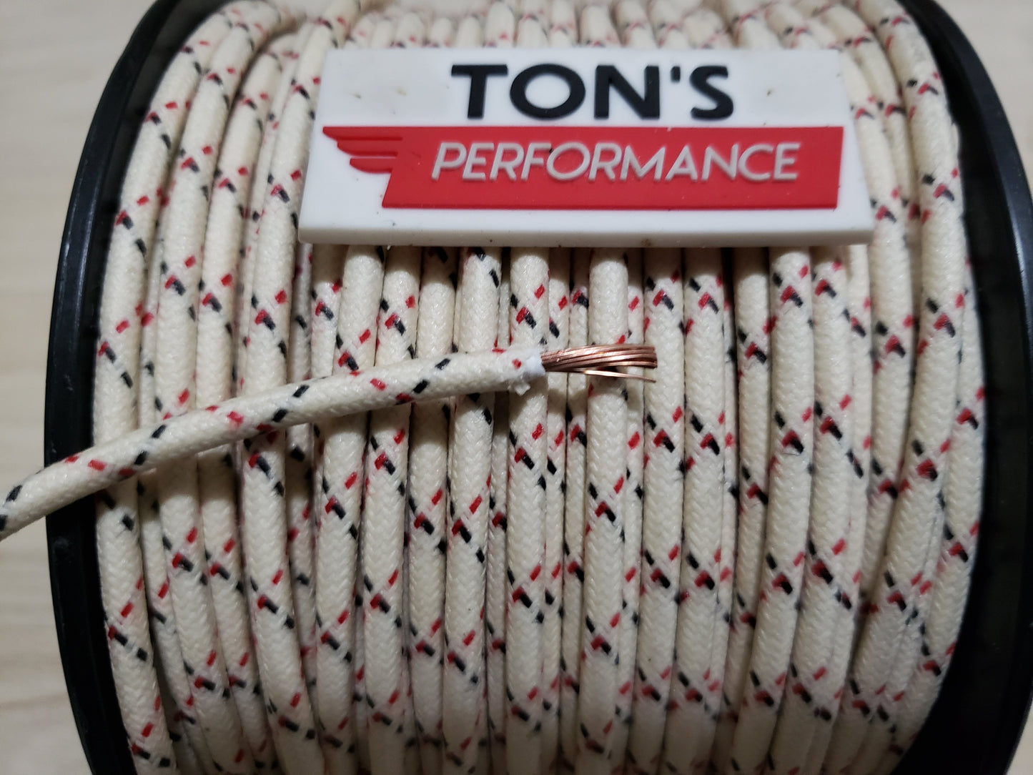 18 Gauge Cloth Braided Primary Wire [Sold By The Foot]