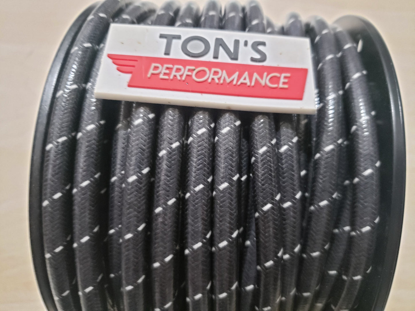 Cloth Braided Plug Wires Harley Sportster 2004 - 2006 / PAIR OF REPLACEMENT OEM LENGTH WIRES