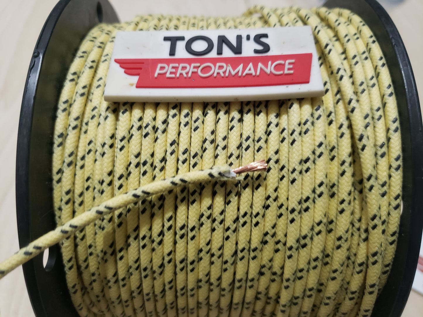 10 Gauge Cloth Braided Primary Wire [Sold By The Foot]
