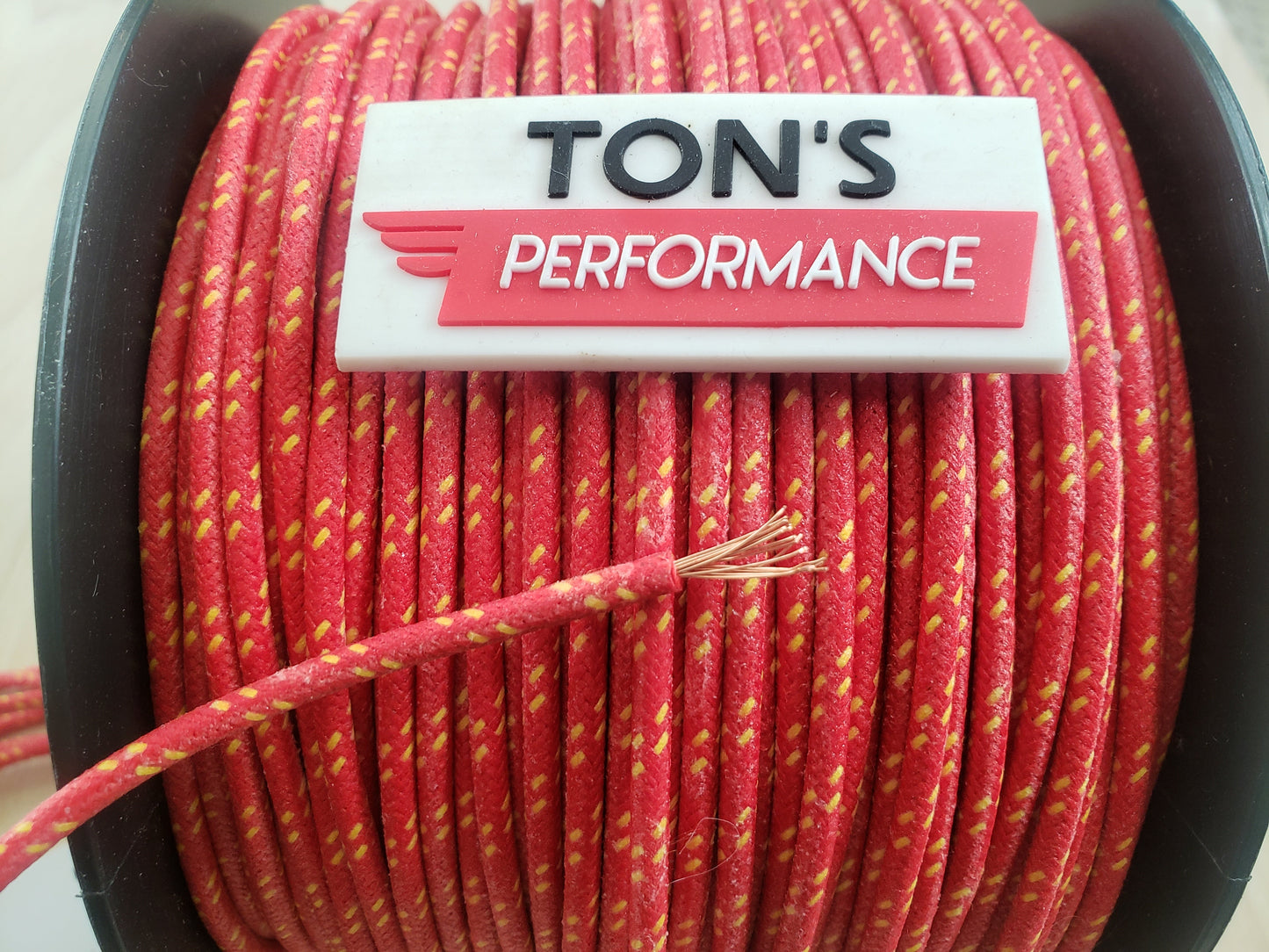18 Gauge Cloth Braided Primary Wire [Sold By The Foot]