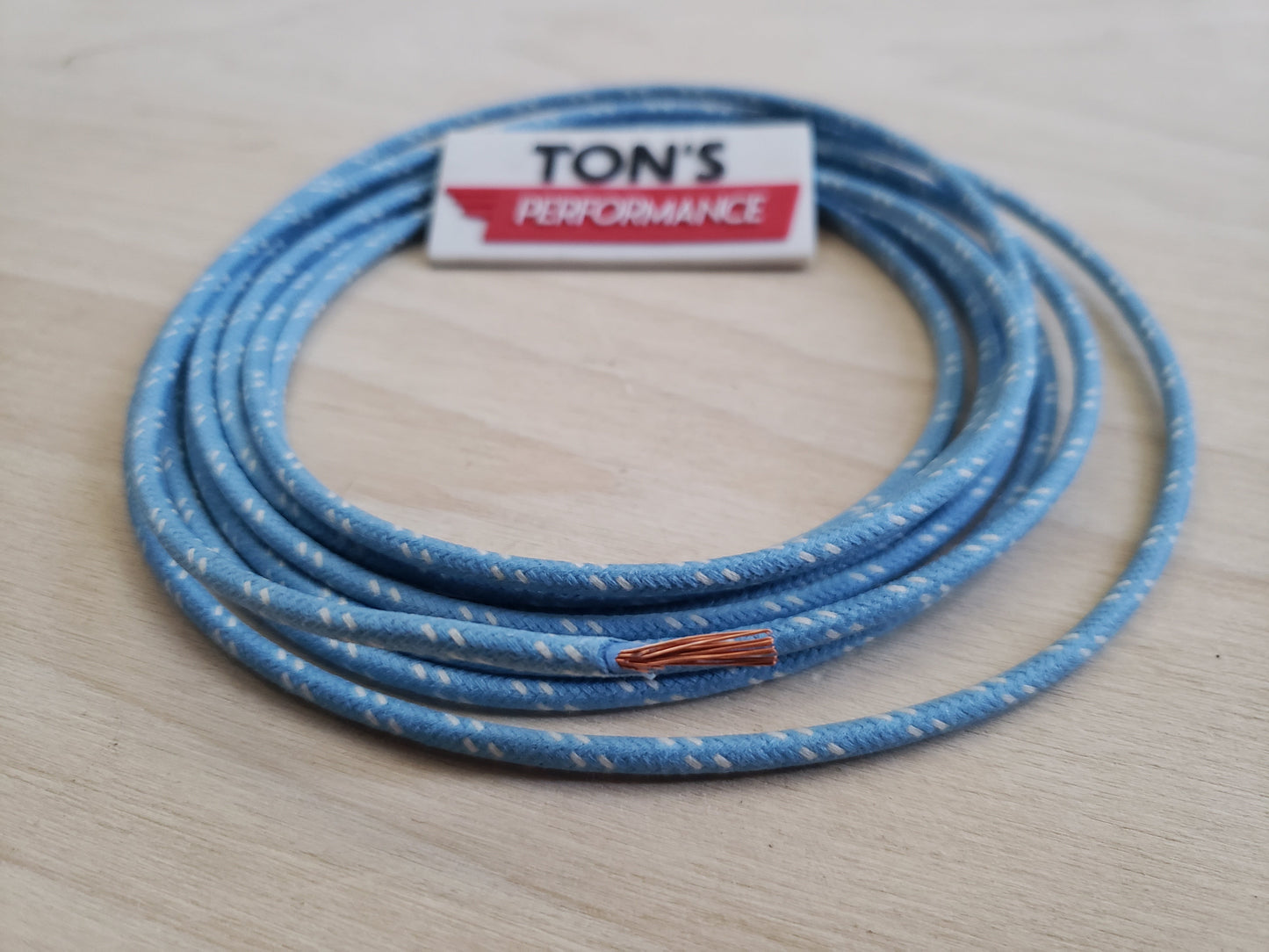 18 Gauge Cloth Braided Primary Wire [Sold By The Foot]