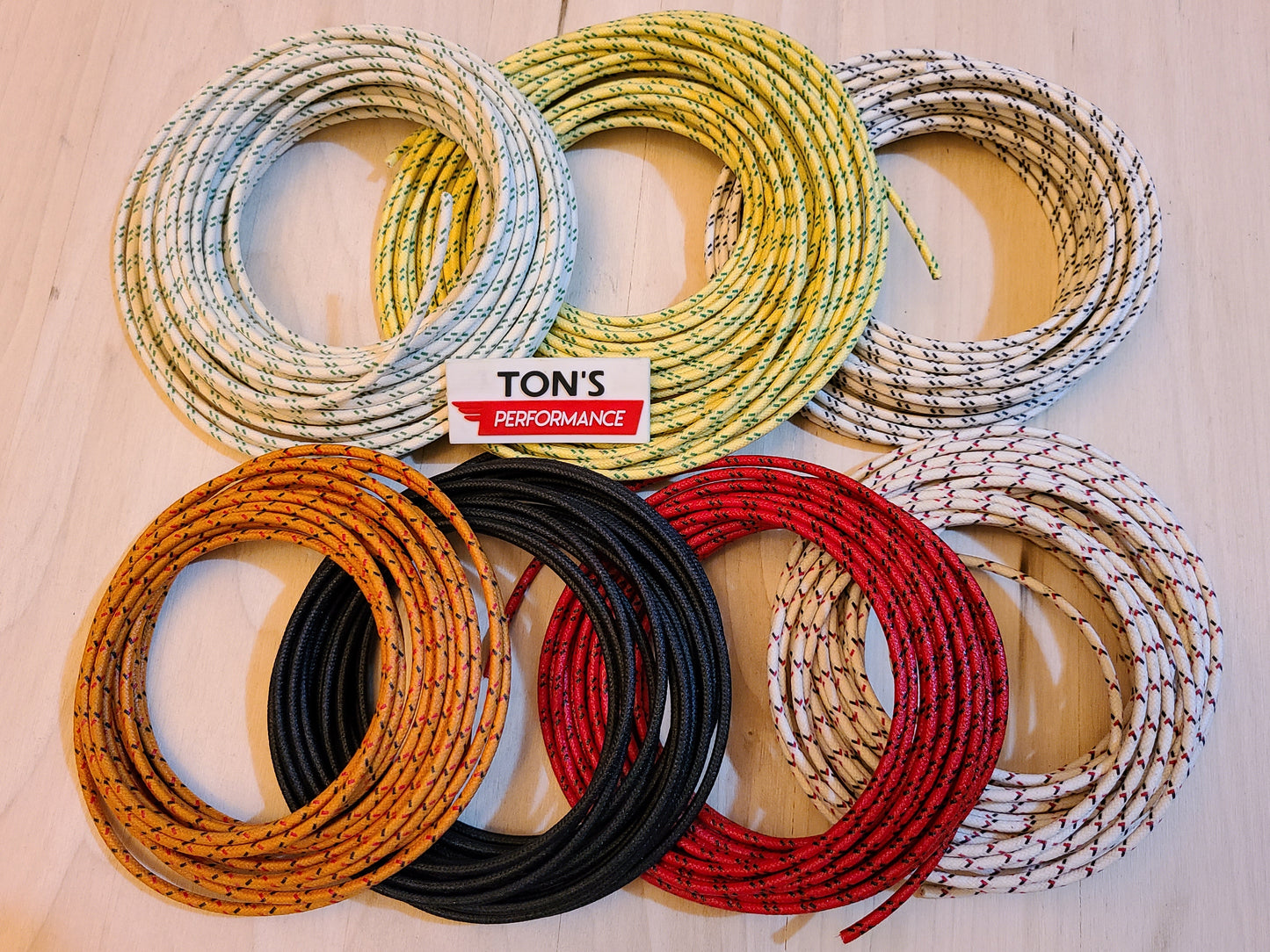 18 Gauge Cloth Braided Primary Wire [Sold By The Foot]