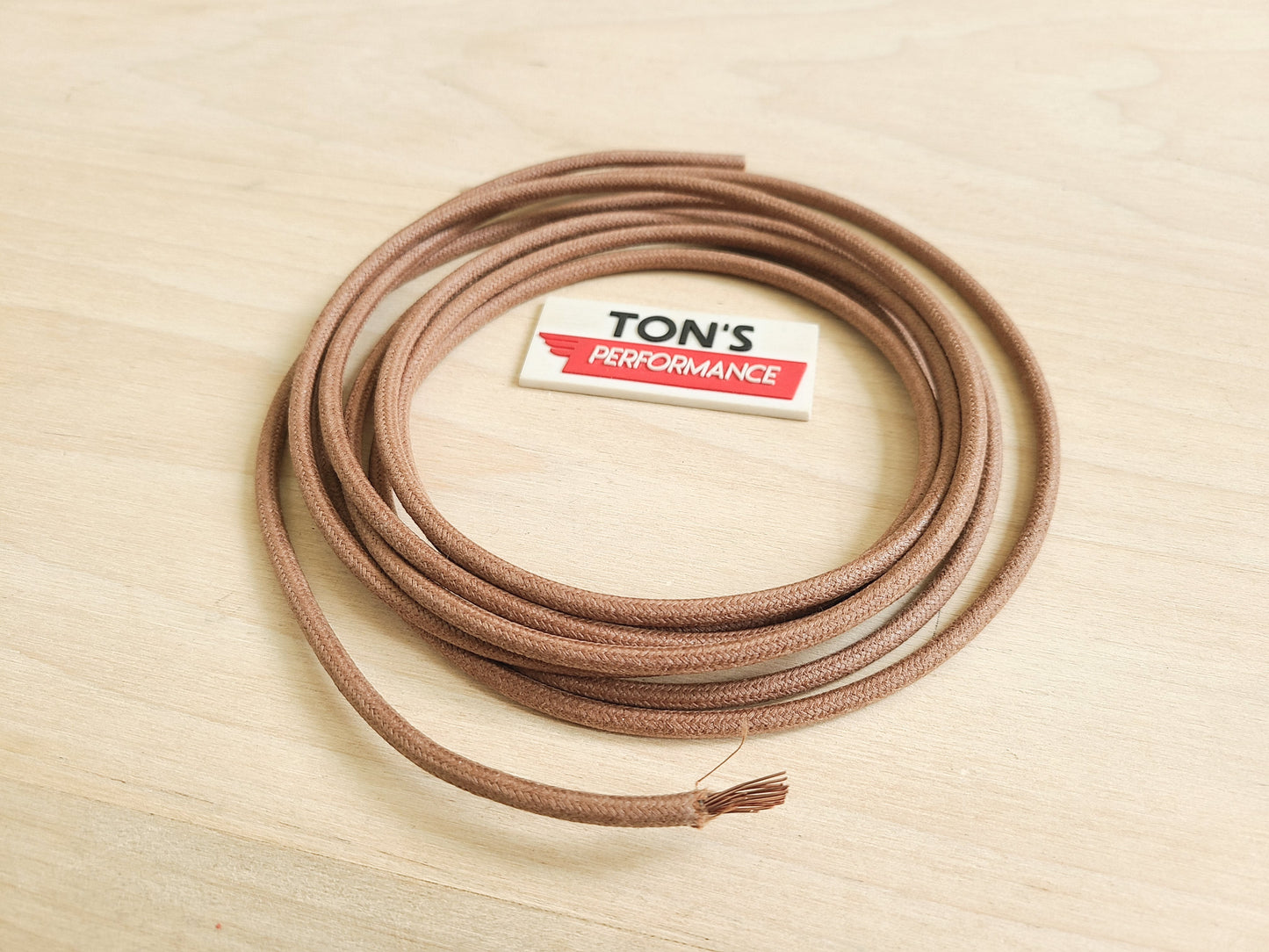 10 Gauge Cloth Braided Primary Wire [Sold By The Foot]