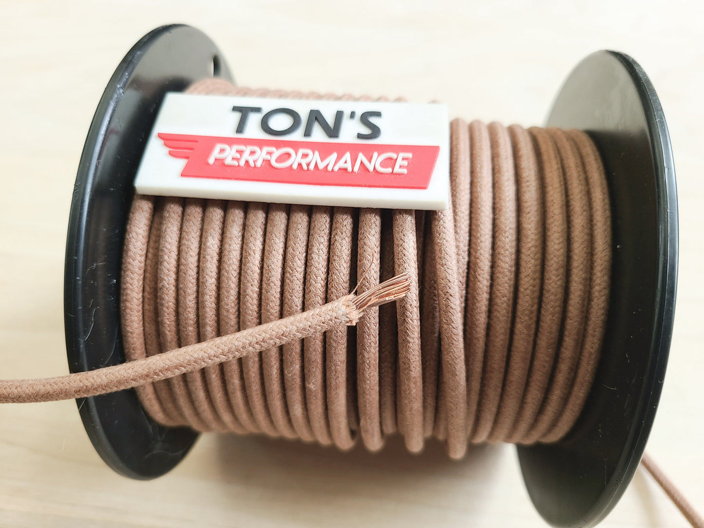 10 Gauge Cloth Braided Primary Wire [Sold By The Foot]