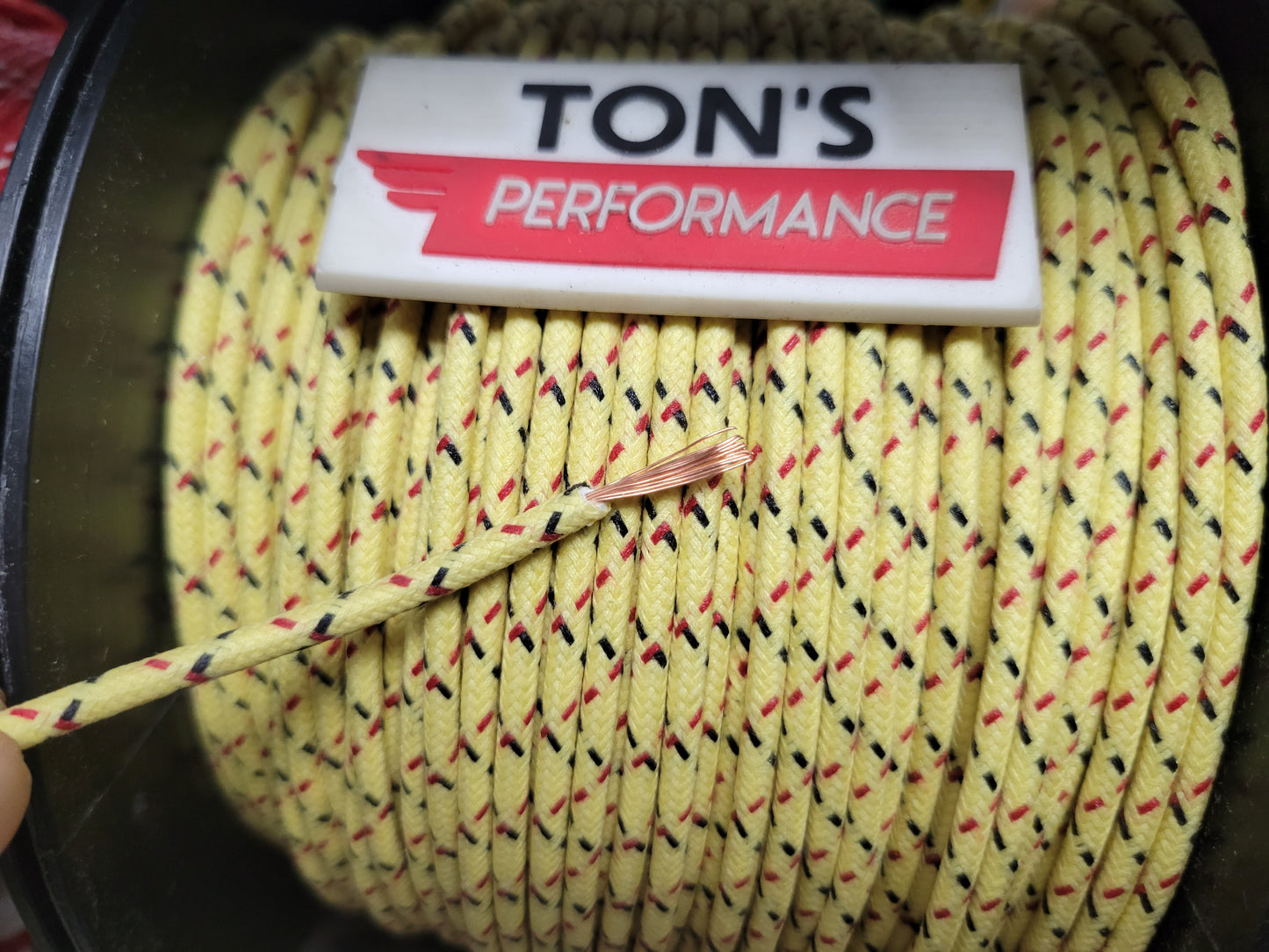 16 Gauge Cloth Braided Primary Wire [Sold By The Foot]