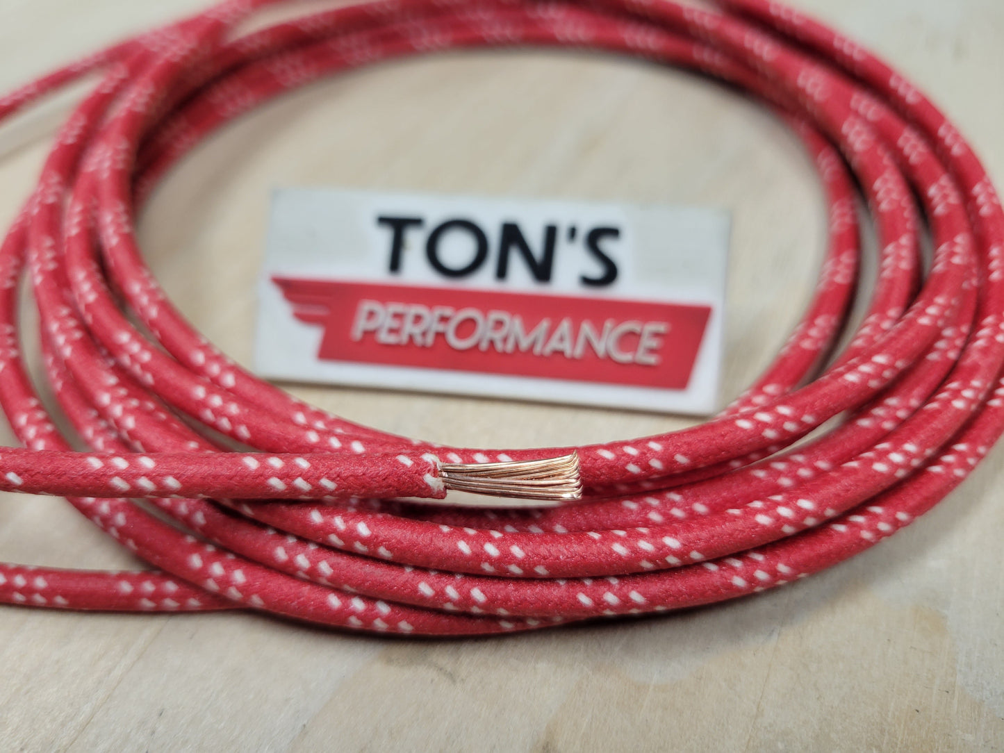 12 Gauge Cloth Braided Primary Wire [Sold By The Foot]