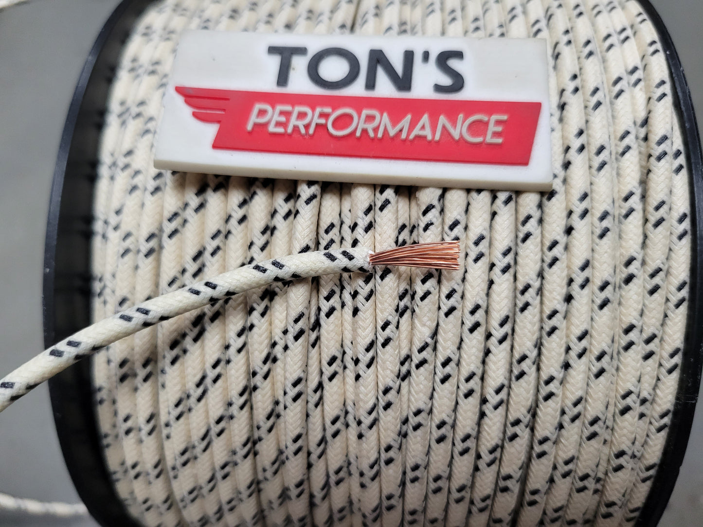 14 Gauge Cloth Braided Primary Wire [Sold By The Foot]