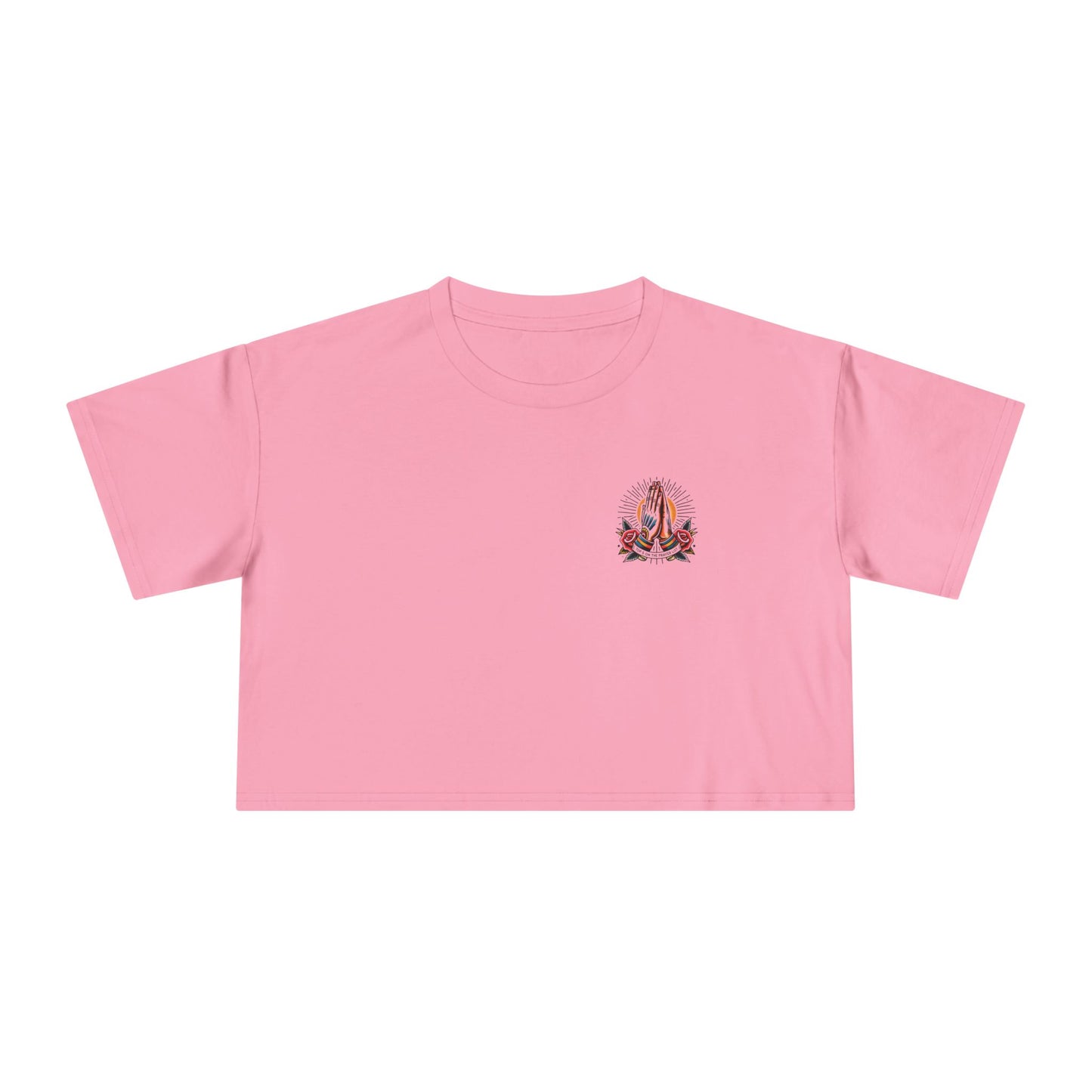 Top 5 on the Prayer List – Cropped & Cursed Women's Tee