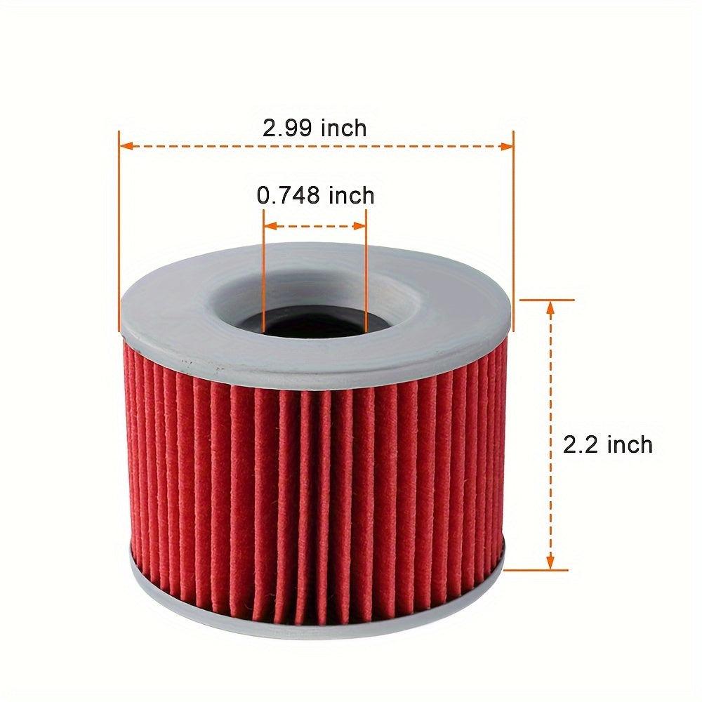 3pcs Hipa HF401 Oil Filters For Kawasaki Engine KZ700A ZX550 ZL900A ZX1000