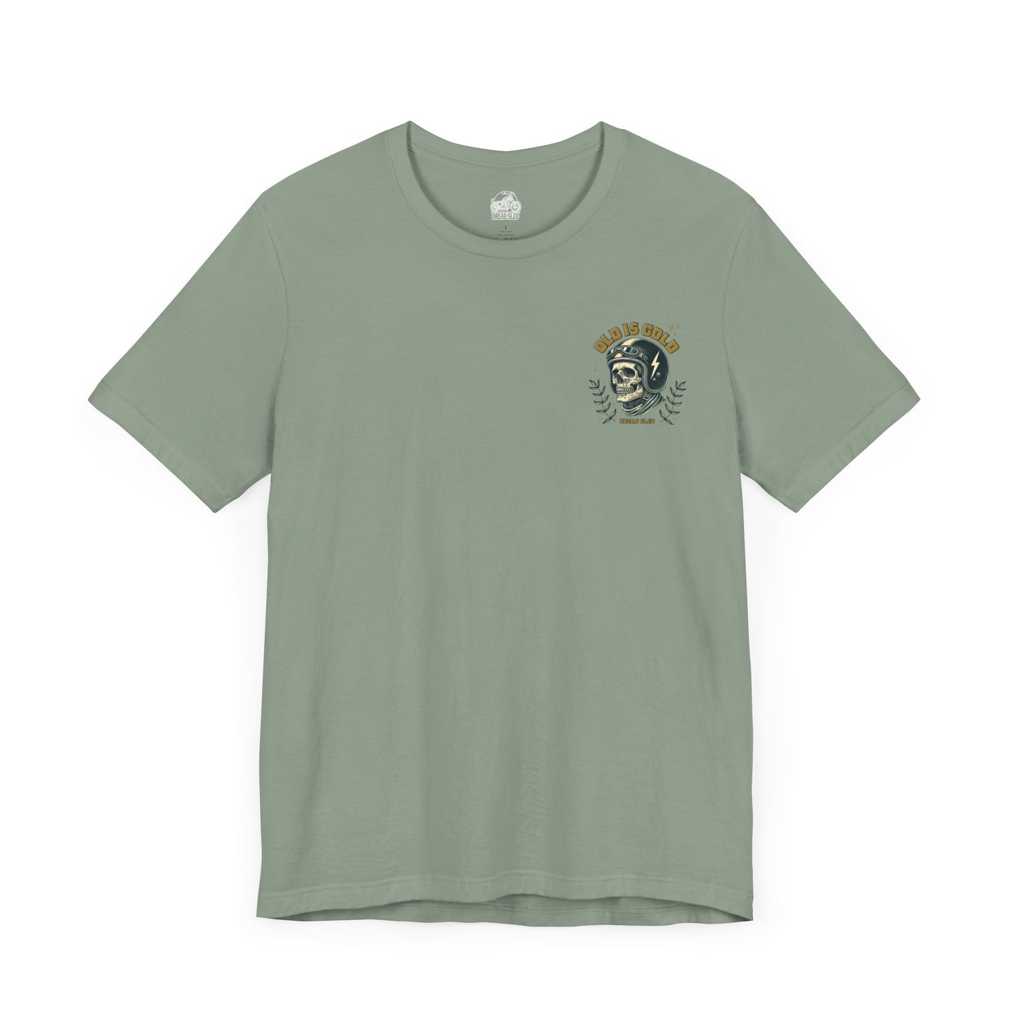 'Old is Gold' Vintage Skull Graphic Tee