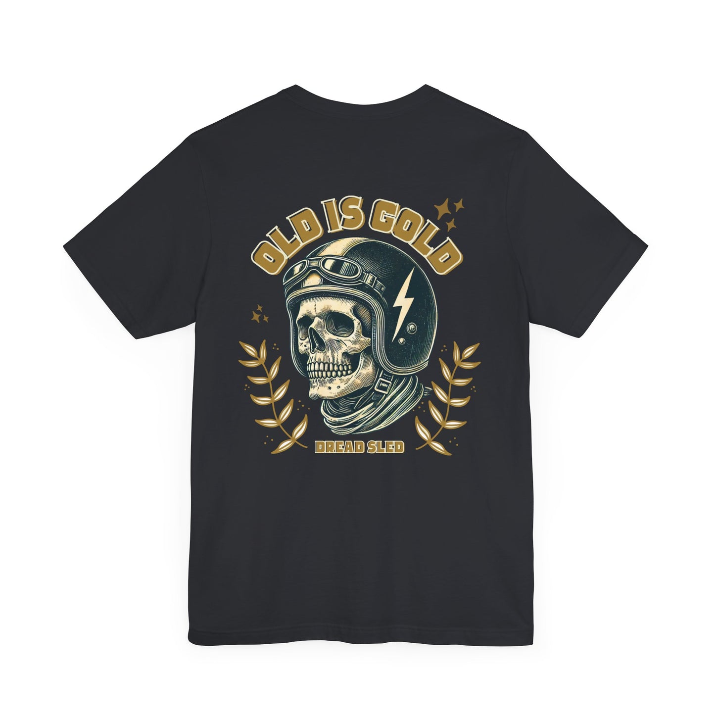 'Old is Gold' Vintage Skull Graphic Tee