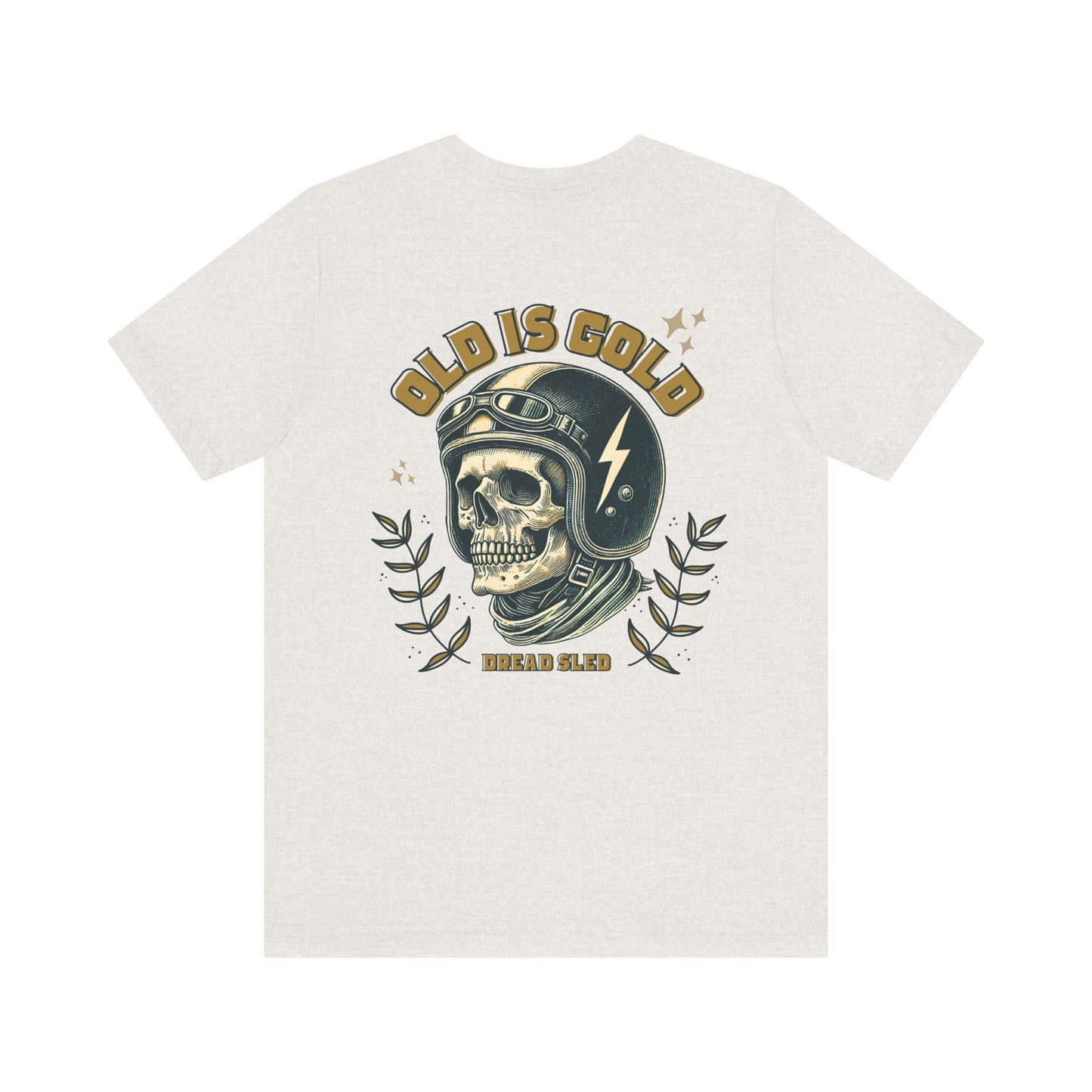 'Old is Gold' Vintage Skull Graphic Tee