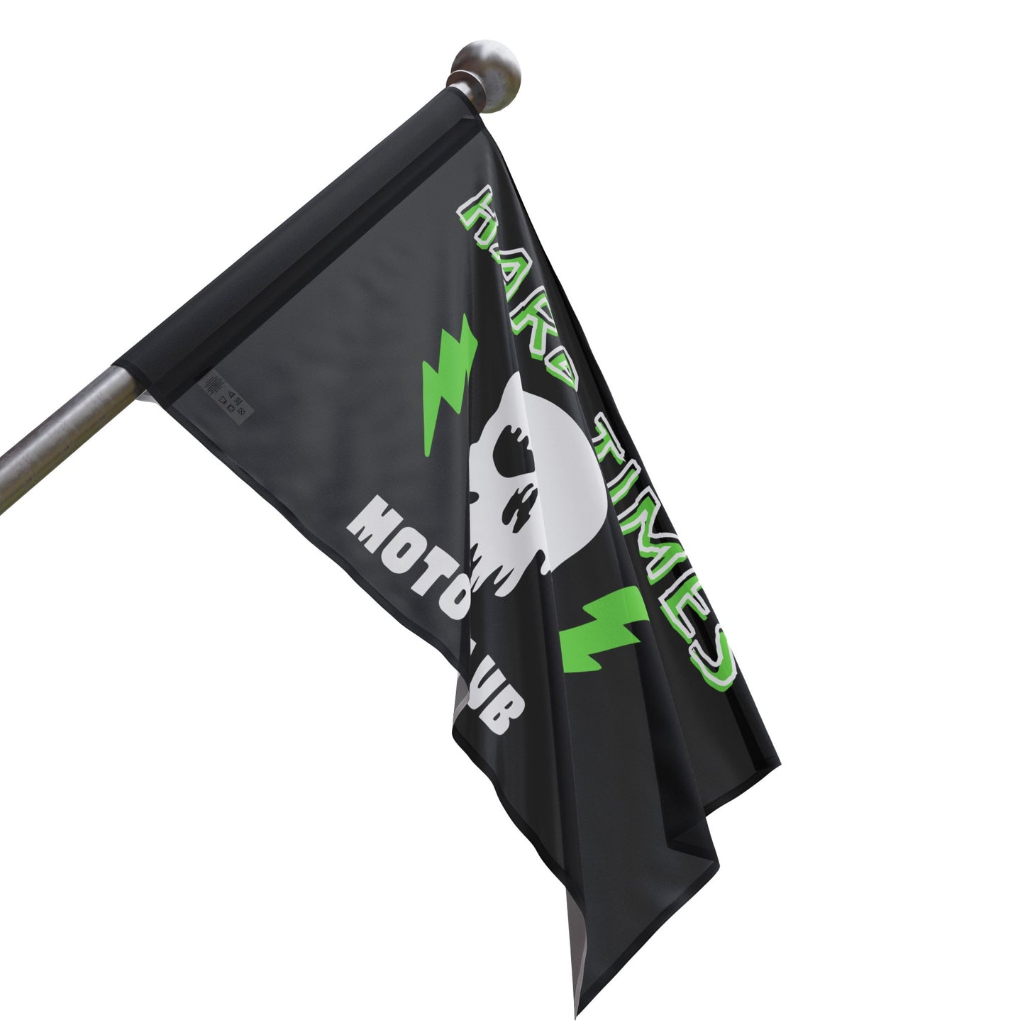 Hard Time Moto Club Flag | Dread Sled
