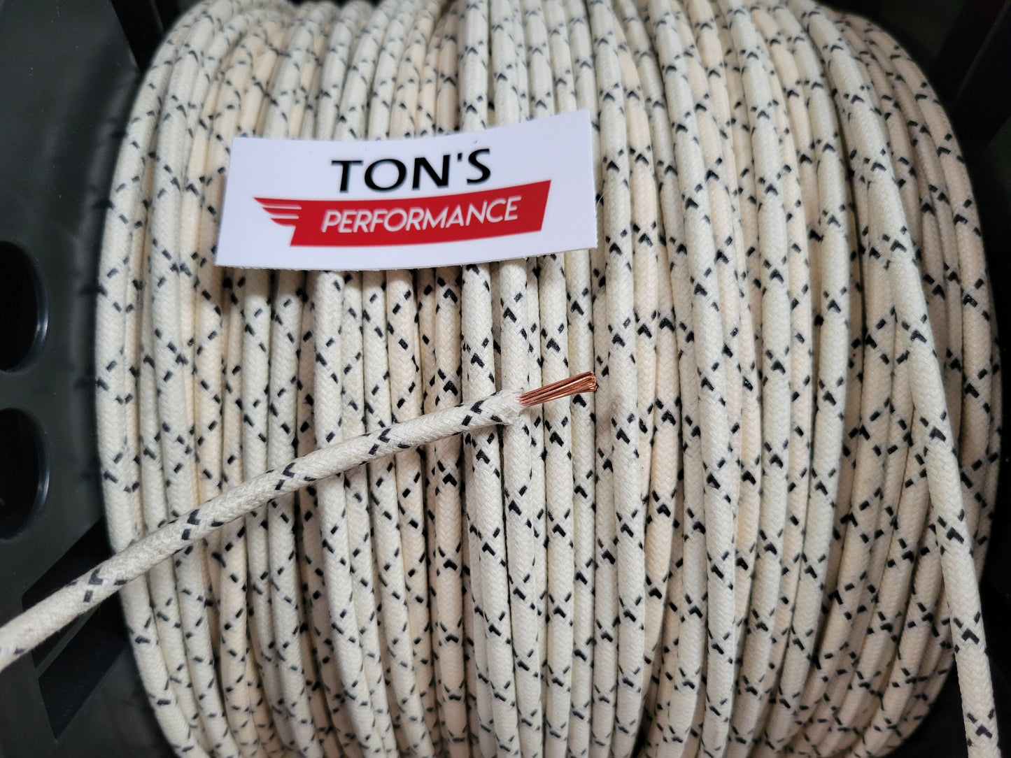 12 Gauge Cloth Braided Primary Wire [Sold By The Foot]