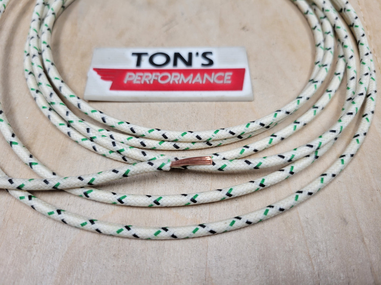 16 Gauge Cloth Braided Primary Wire [Sold By The Foot]
