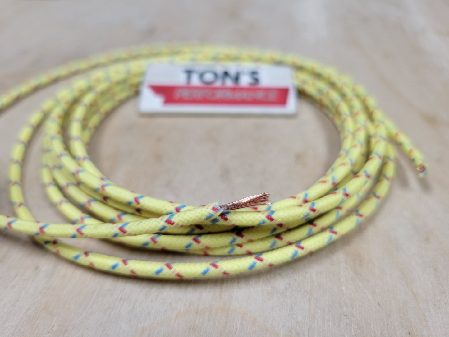 16 Gauge Cloth Braided Primary Wire [Sold By The Foot]